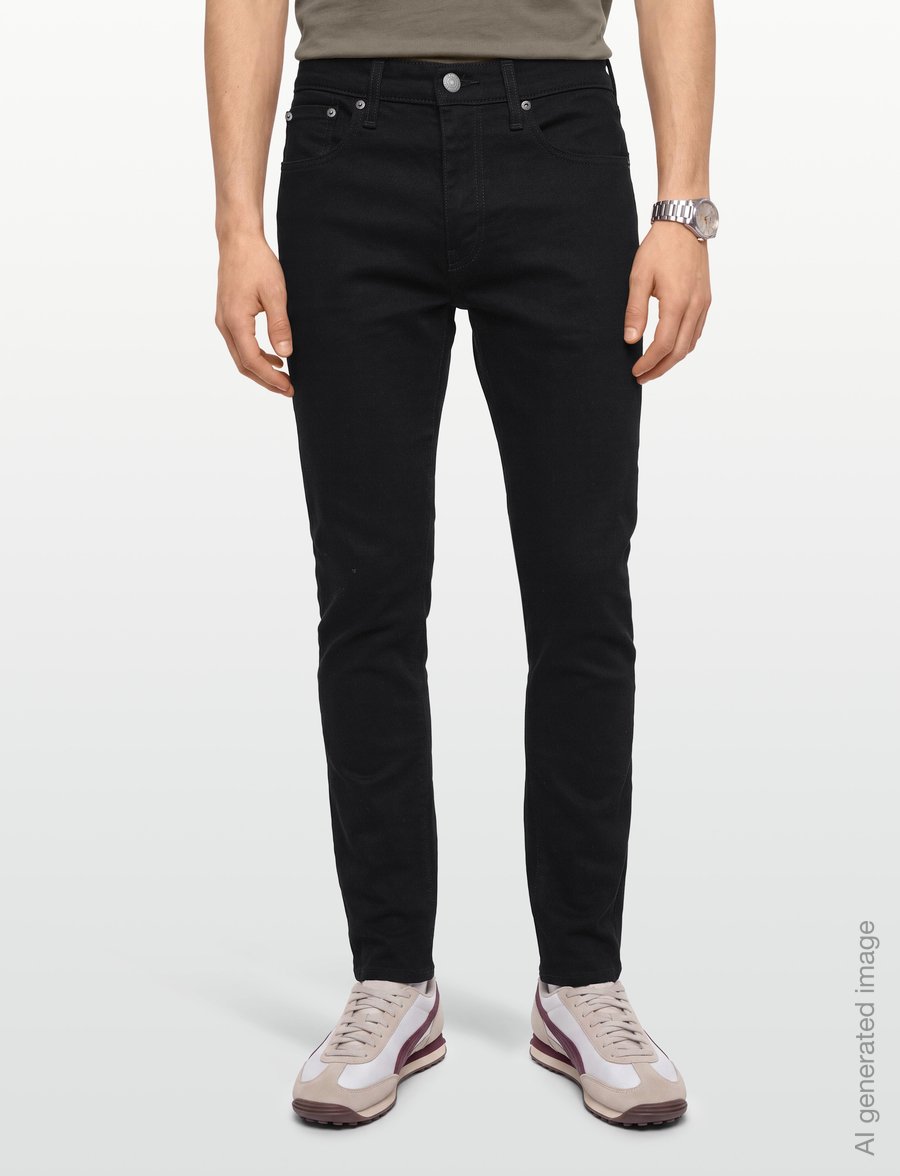 Levi's® - 512 SLIM TAPER STABLACK - schmal zulaufende jeans - blacks - 3