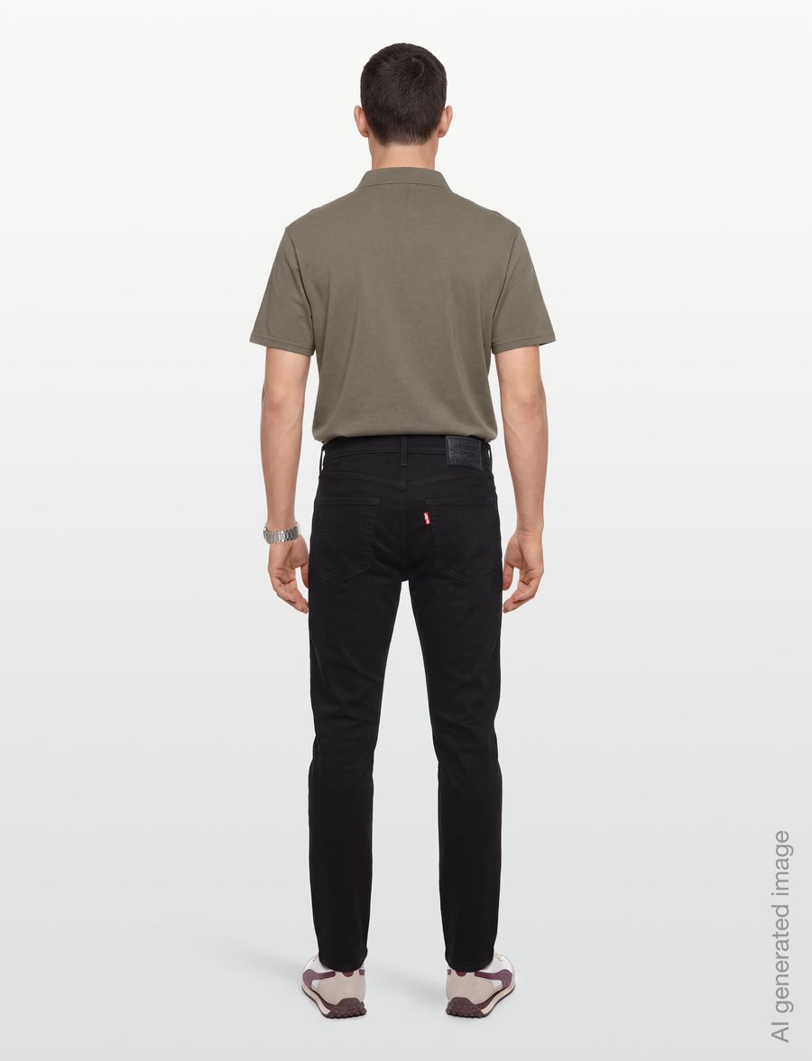 Levi's® - 512 SLIM TAPER STABLACK - schmal zulaufende jeans - blacks - 4
