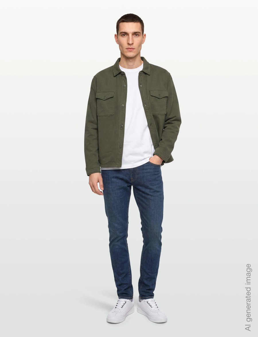 Levi's® - 512 SLIM TAPER PART THE SEA LT - tapered jeans - dark indigo - worn in - 0