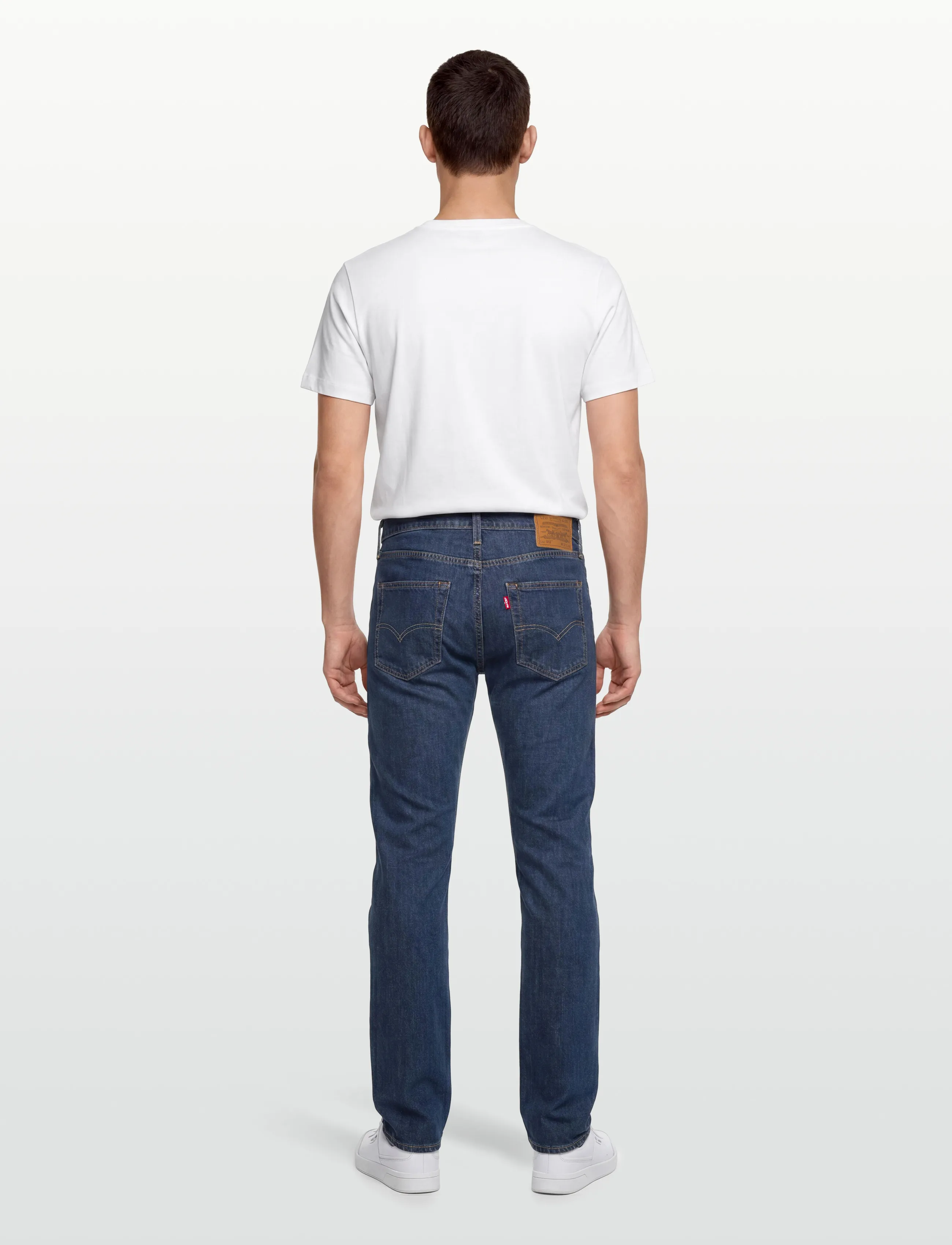 Levi's® - 512 SLIM TAPER PART THE SEA LT - hosen & jeans - dark indigo - worn in - 4