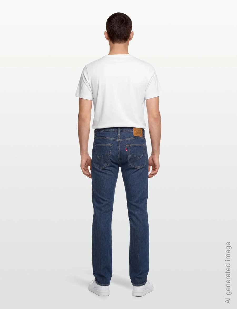 Levi's® - 512 SLIM TAPER PART THE SEA LT - tapered jeans - dark indigo - worn in - 4