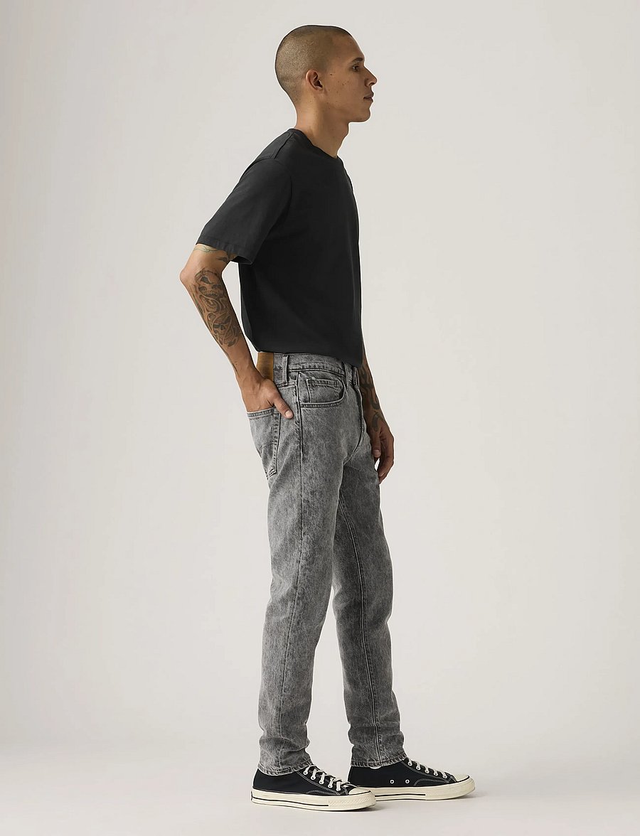 Levi's® - 512 SLIM TAPER TELEPATHIC VIBE - tavalised teksad - light indigo - worn in - 3