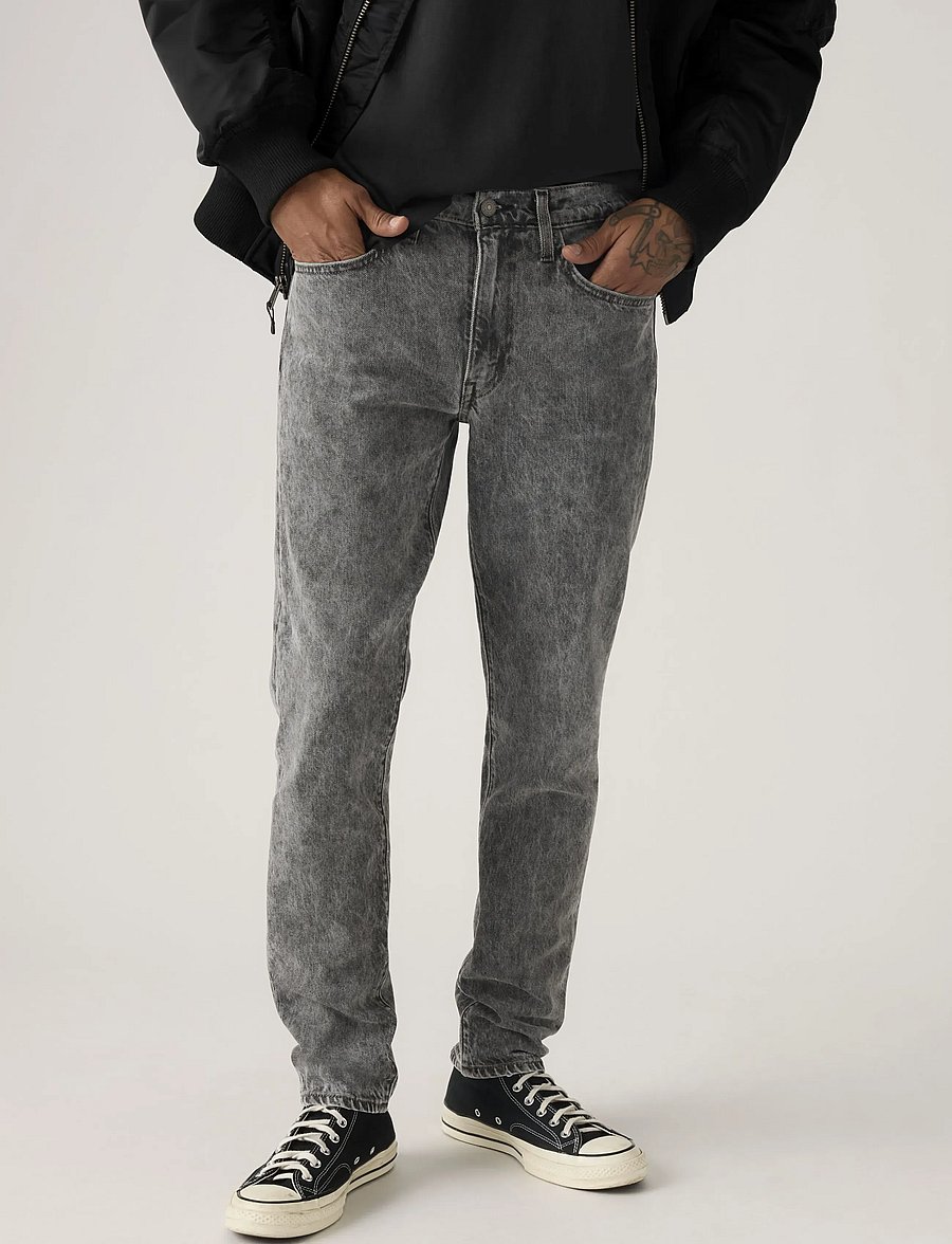 Levi's® - 512 SLIM TAPER TELEPATHIC VIBE - tavalised teksad - light indigo - worn in - 5