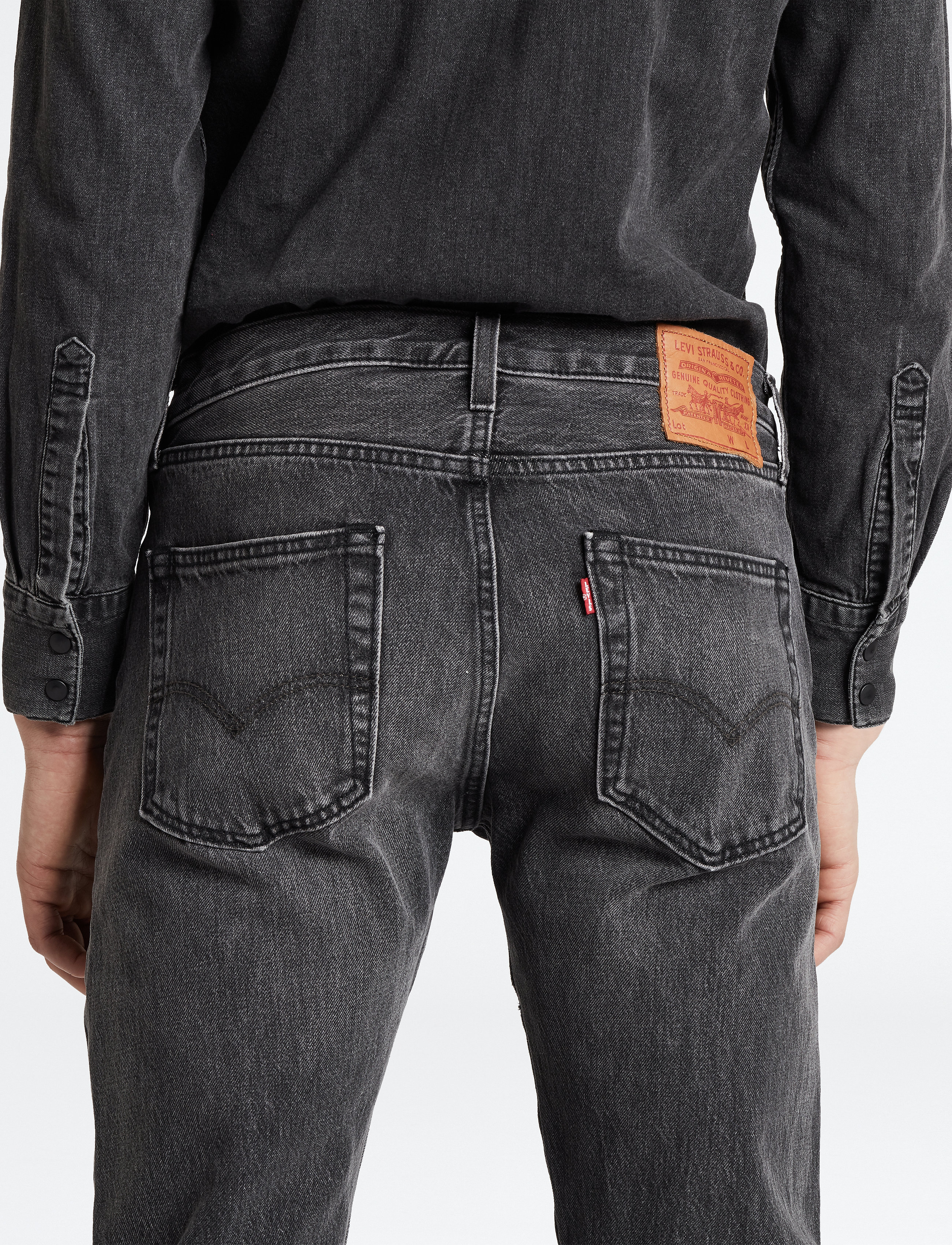 LEVI´S Men - 501 SLIM TAPER JUST GREY - greys - 4