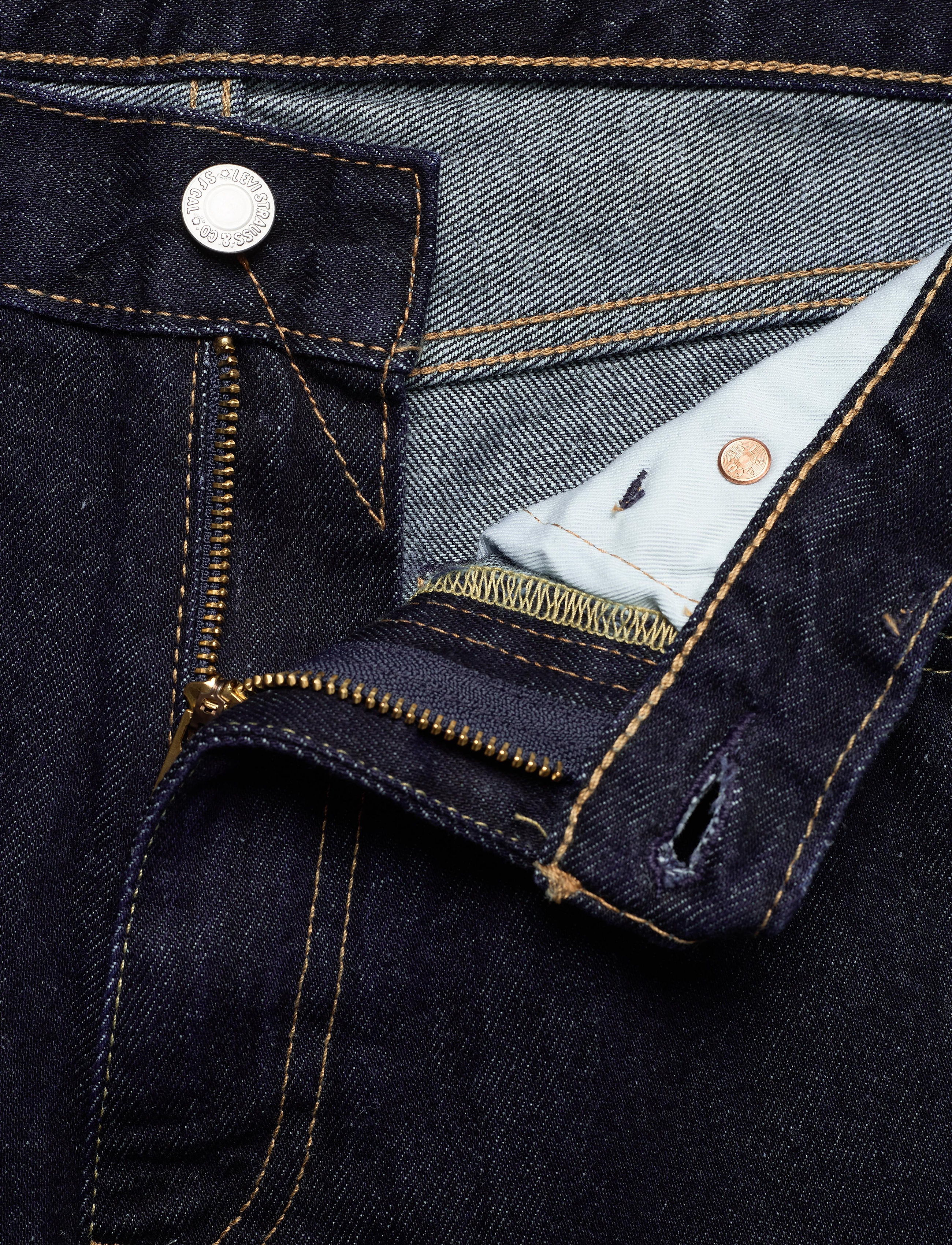 LEVI´S Men - STAY LOOSE DENIM SPOTTED ROAD - dark indigo - flat finish - 4