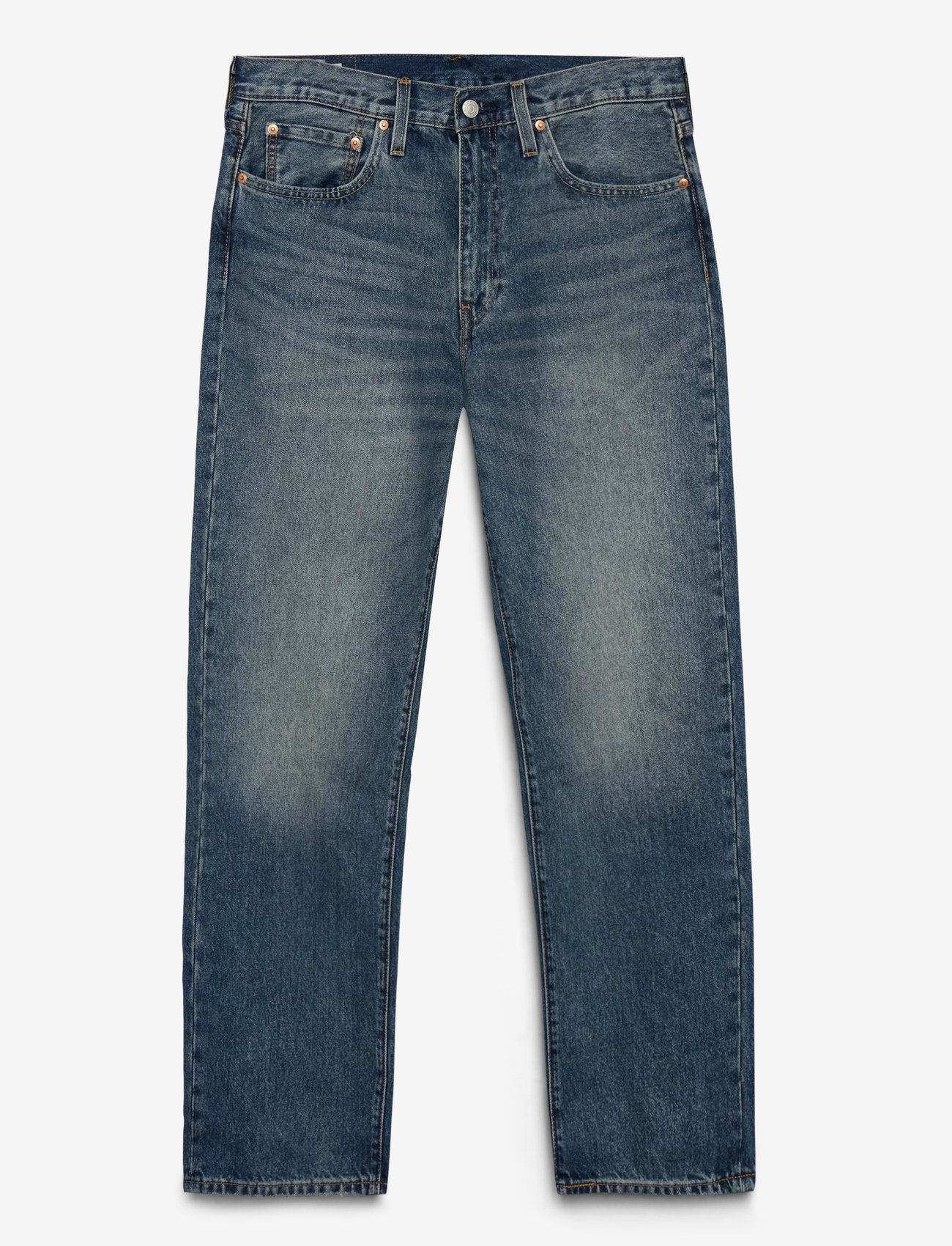 Levi's® - 568 LOOSE STRAIGHT AISLE SEAT - regular jeans - dark indigo - worn in - 1