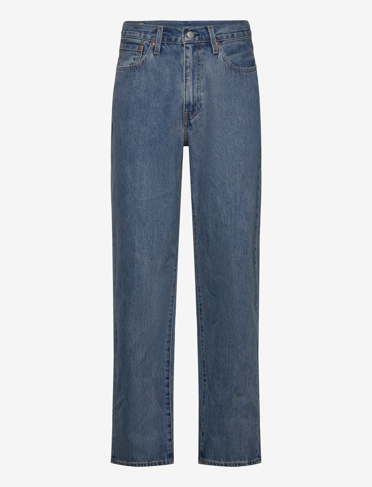 Levi's® - 568 LOOSE STRAIGHT BLUE ESSENT - bukser & jeans - med indigo - worn in - 0