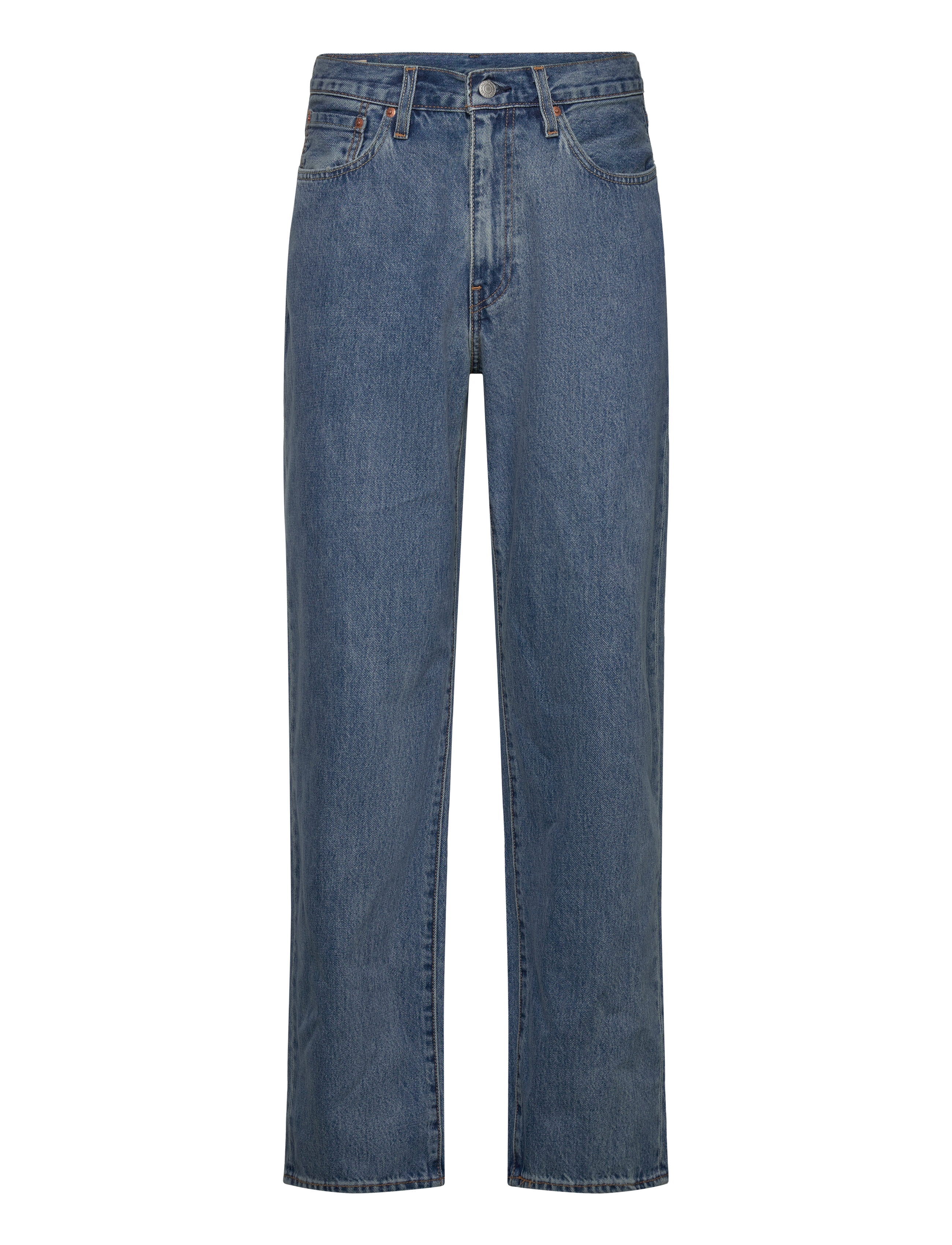 Levi's® 568 LOOSE STRAIGHT BLUE ESSENT - Jeans - MED INDIGO - WORN IN / blue