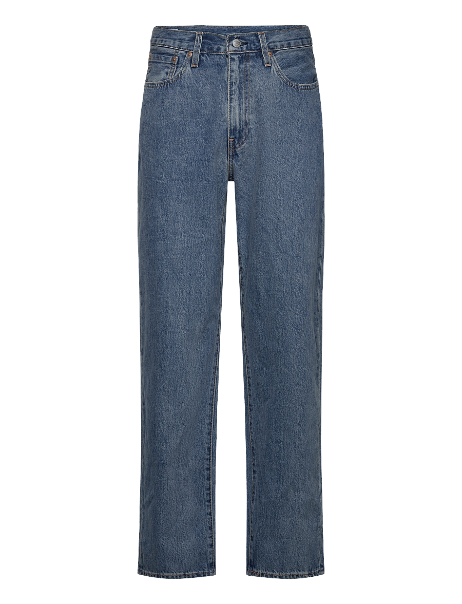 Levi's® - 568 LOOSE STRAIGHT BLUE ESSENT - weite jeans - med indigo - worn in - 1