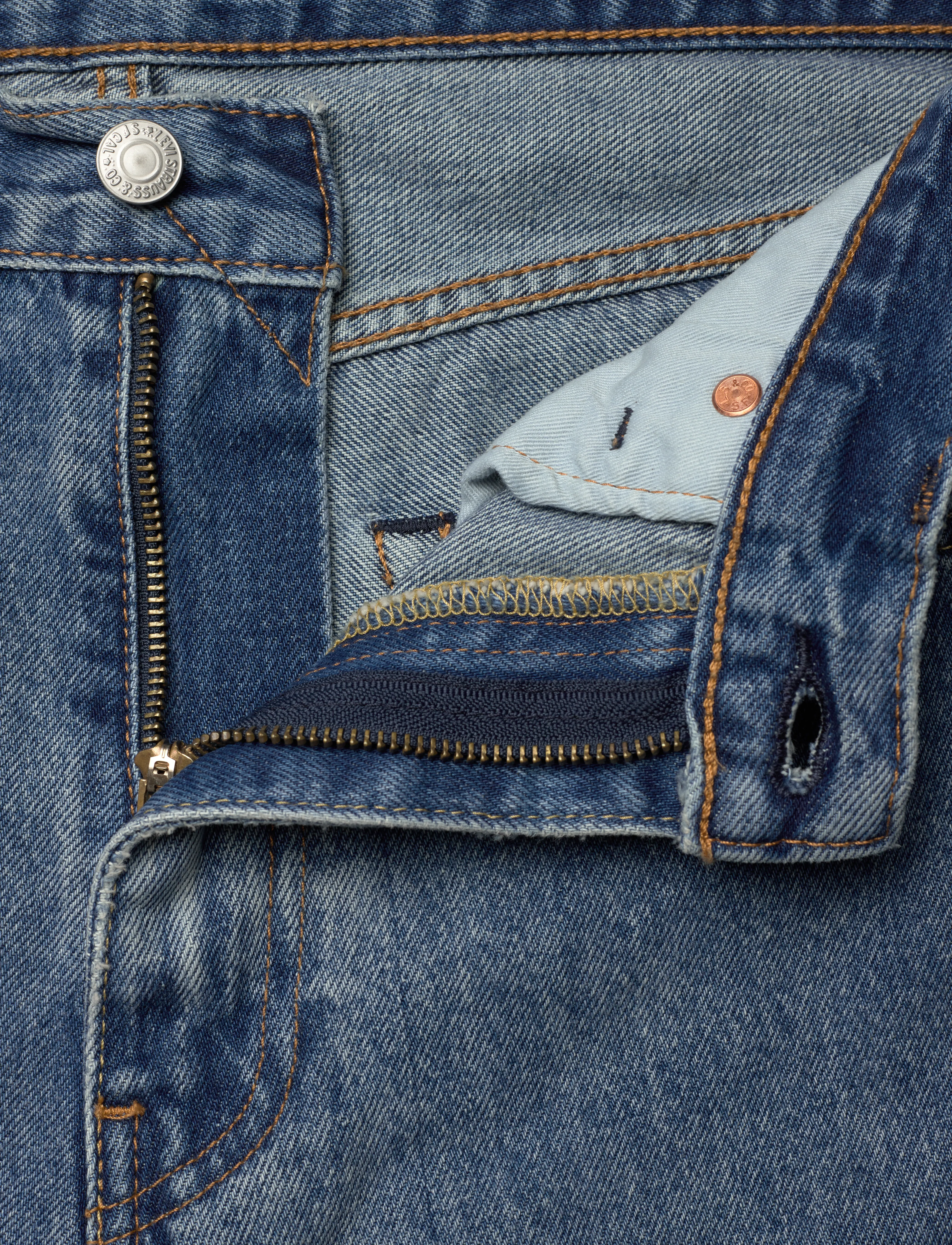 Levi's® - 568 LOOSE STRAIGHT BLUE ESSENT - alt laienevad teksad - med indigo - worn in - 5