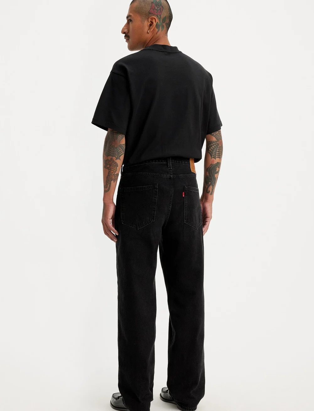 Levi's® - 568 LOOSE STRAIGHT WELCOME TO - loose jeans - blacks - 4