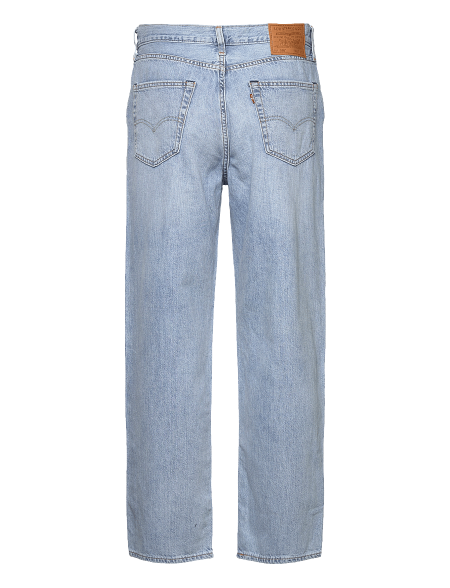 Levi's® - 568 LOOSE STRAIGHT VARSITY ACA - weite jeans - light indigo - worn in - 2