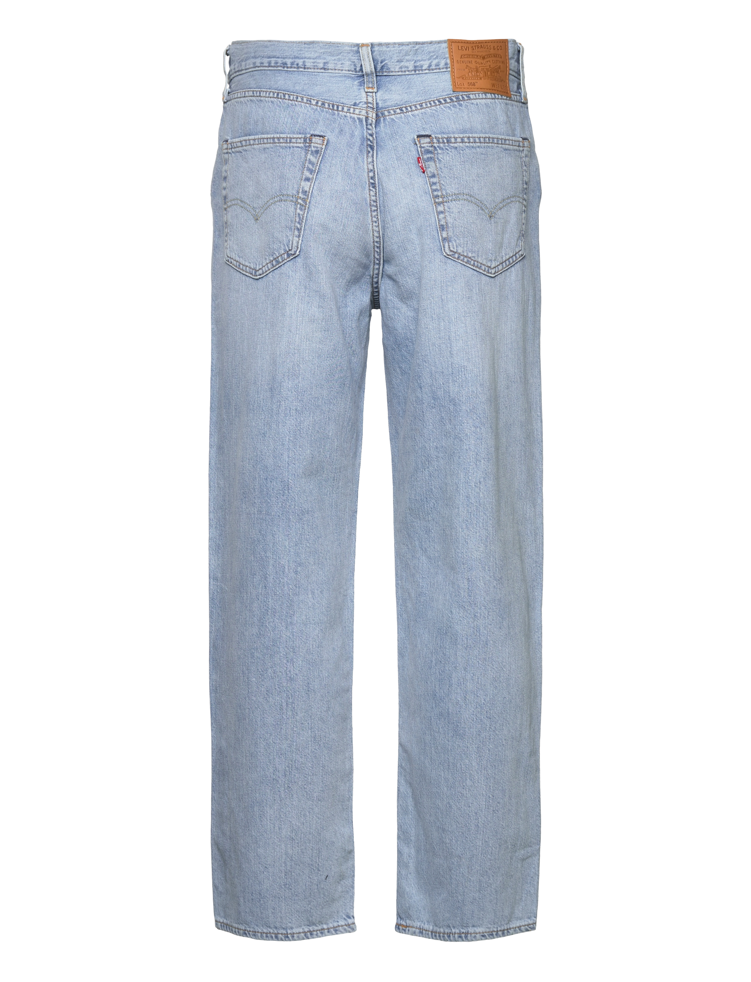 Levi's® - 568 LOOSE STRAIGHT VARSITY ACA - loose jeans - light indigo - worn in - 2