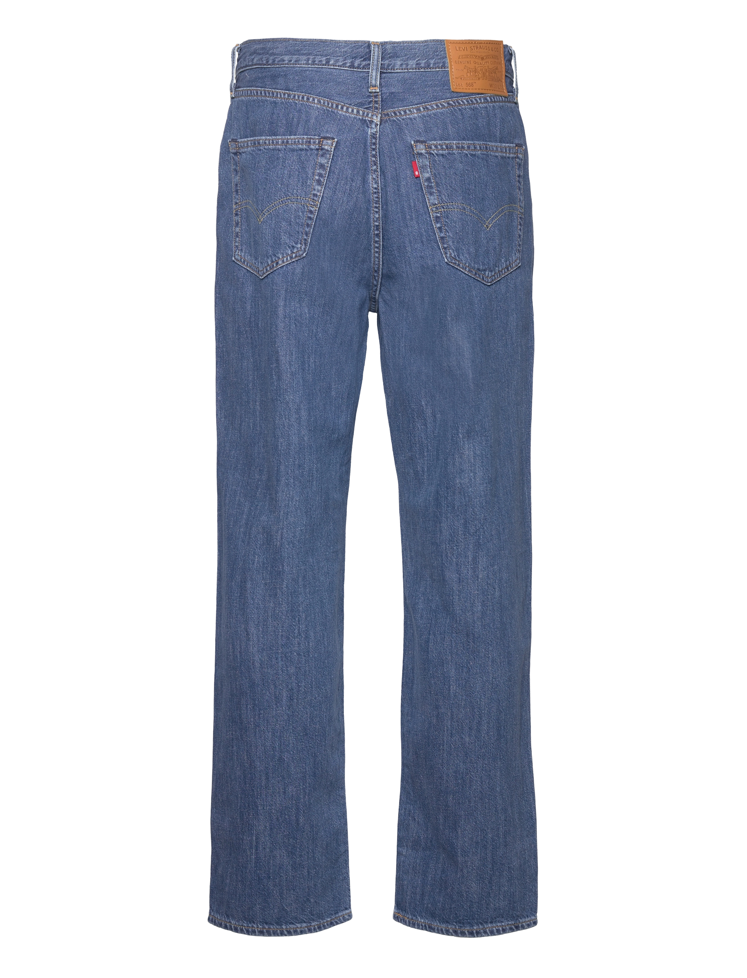 Levi's® - 568 LOOSE STRAIGHT TAILORED SC - loose jeans - med indigo - worn in - 2