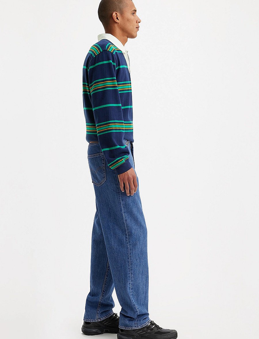 Levi's® - 568 LOOSE STRAIGHT TAILORED SC - loose jeans - med indigo - worn in - 5