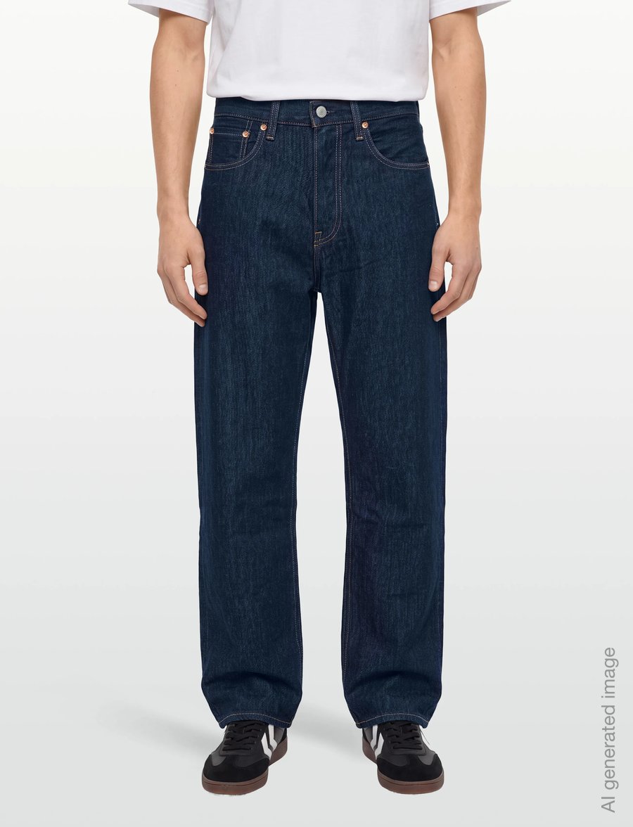 Levi's® - 568 LOOSE STRAIGHT WELCOME TO - loose jeans - dark indigo - flat finish - 3