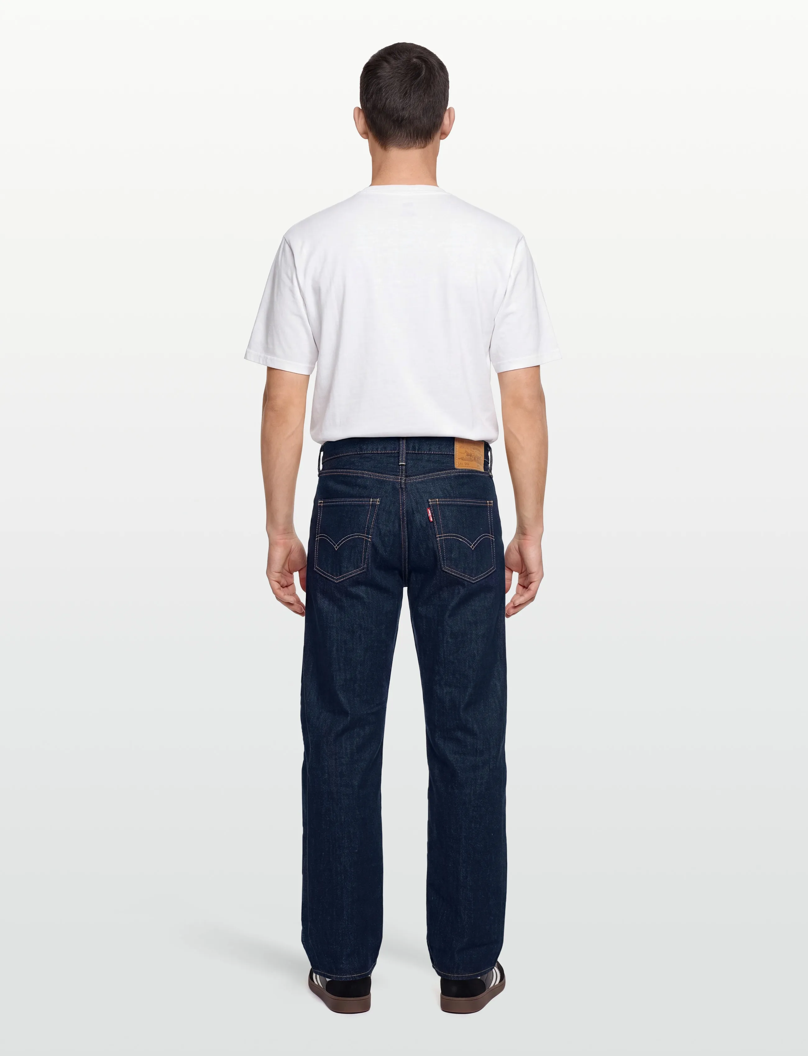 Levi's® - 568 LOOSE STRAIGHT WELCOME TO - loose jeans - dark indigo - flat finish - 4