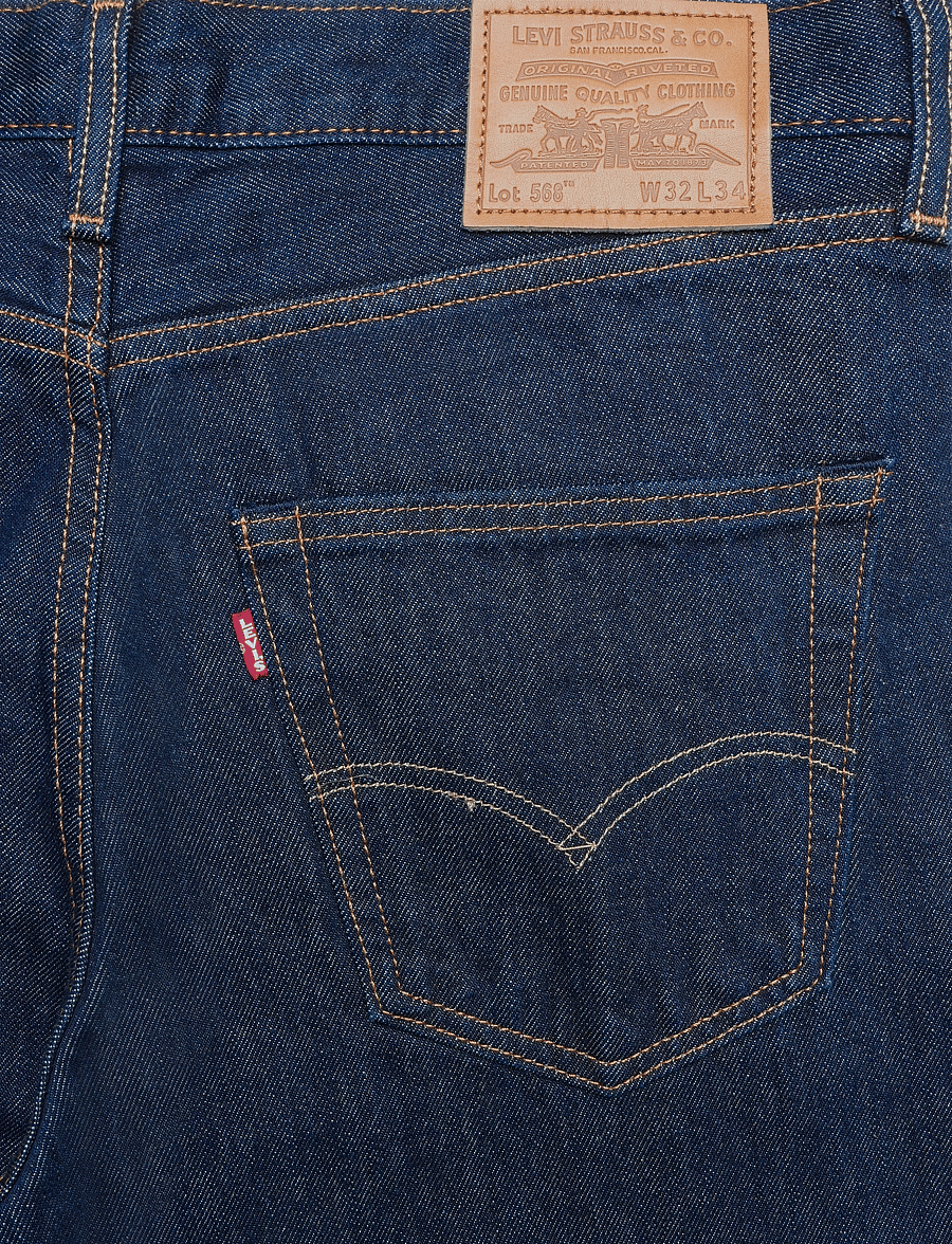Levi's® - 568 LOOSE STRAIGHT WELCOME TO - loose jeans - dark indigo - flat finish - 4