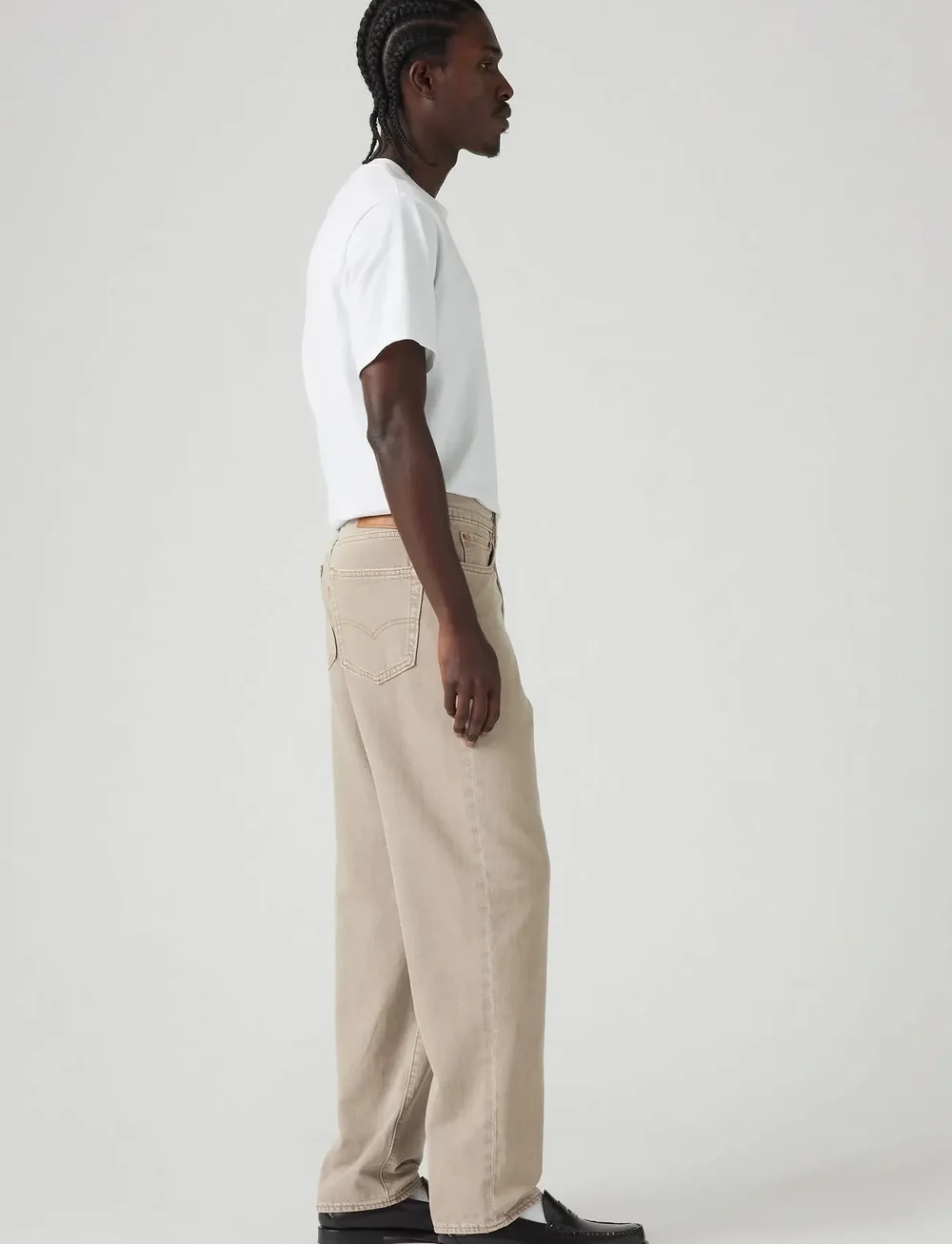 Levi's® - 568 LOOSE STRAIGHT VINTAGE KHA - loose jeans - tans - 3