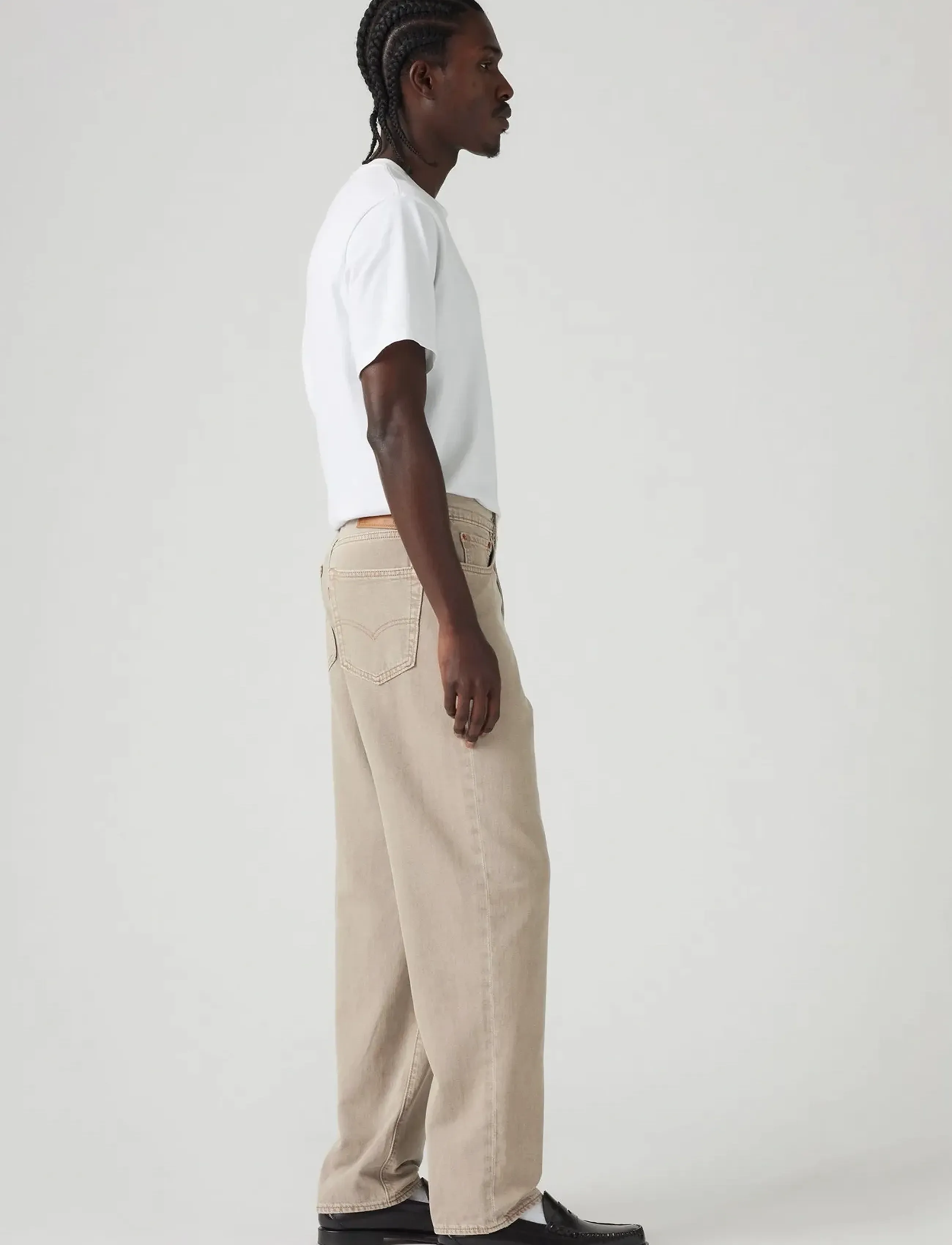 Levi's® - 568 LOOSE STRAIGHT VINTAGE KHA - loose jeans - tans - 3