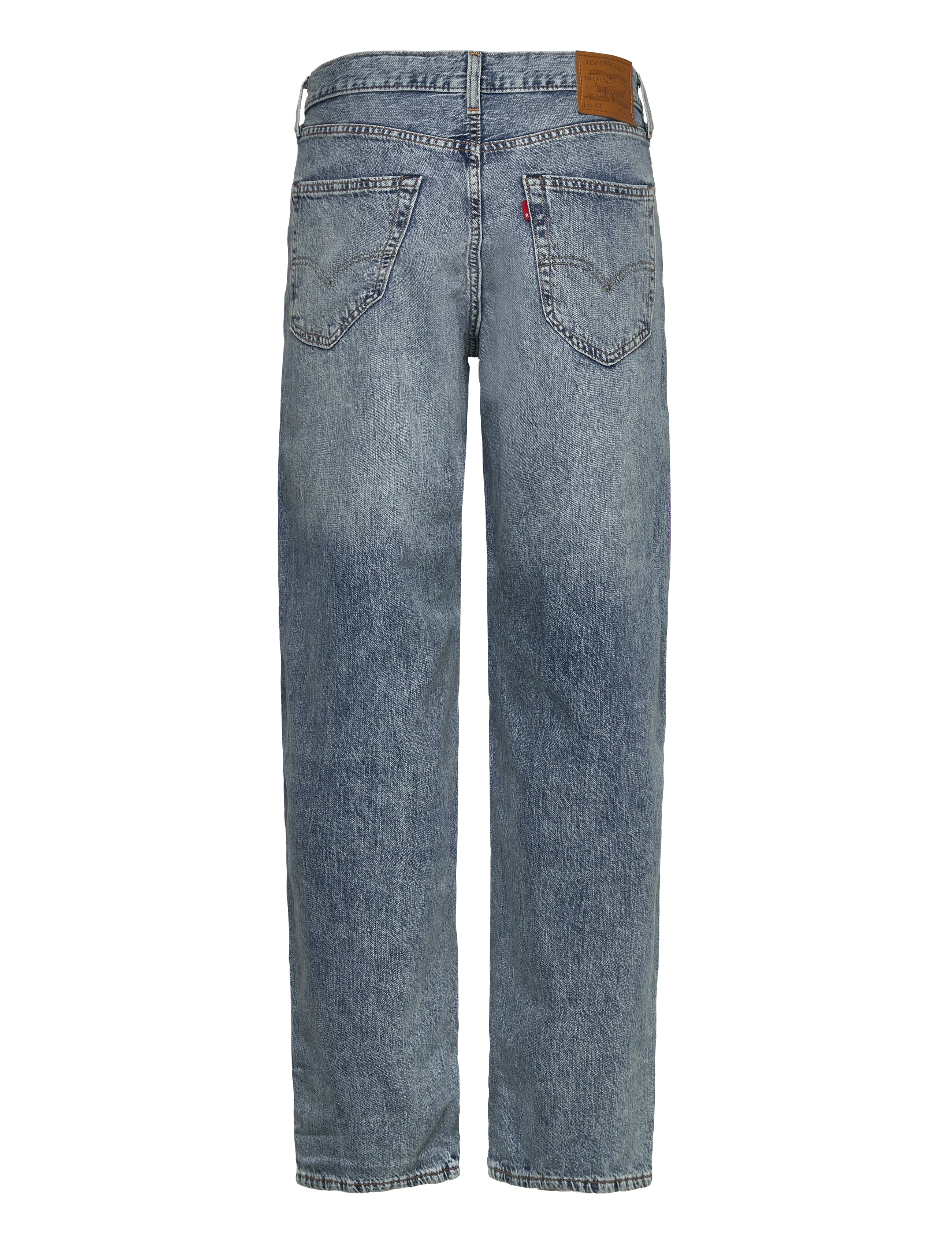 Levi's® - 568 LOOSE STRAIGHT AT THE LAUN - loose jeans - med indigo - worn in - 2