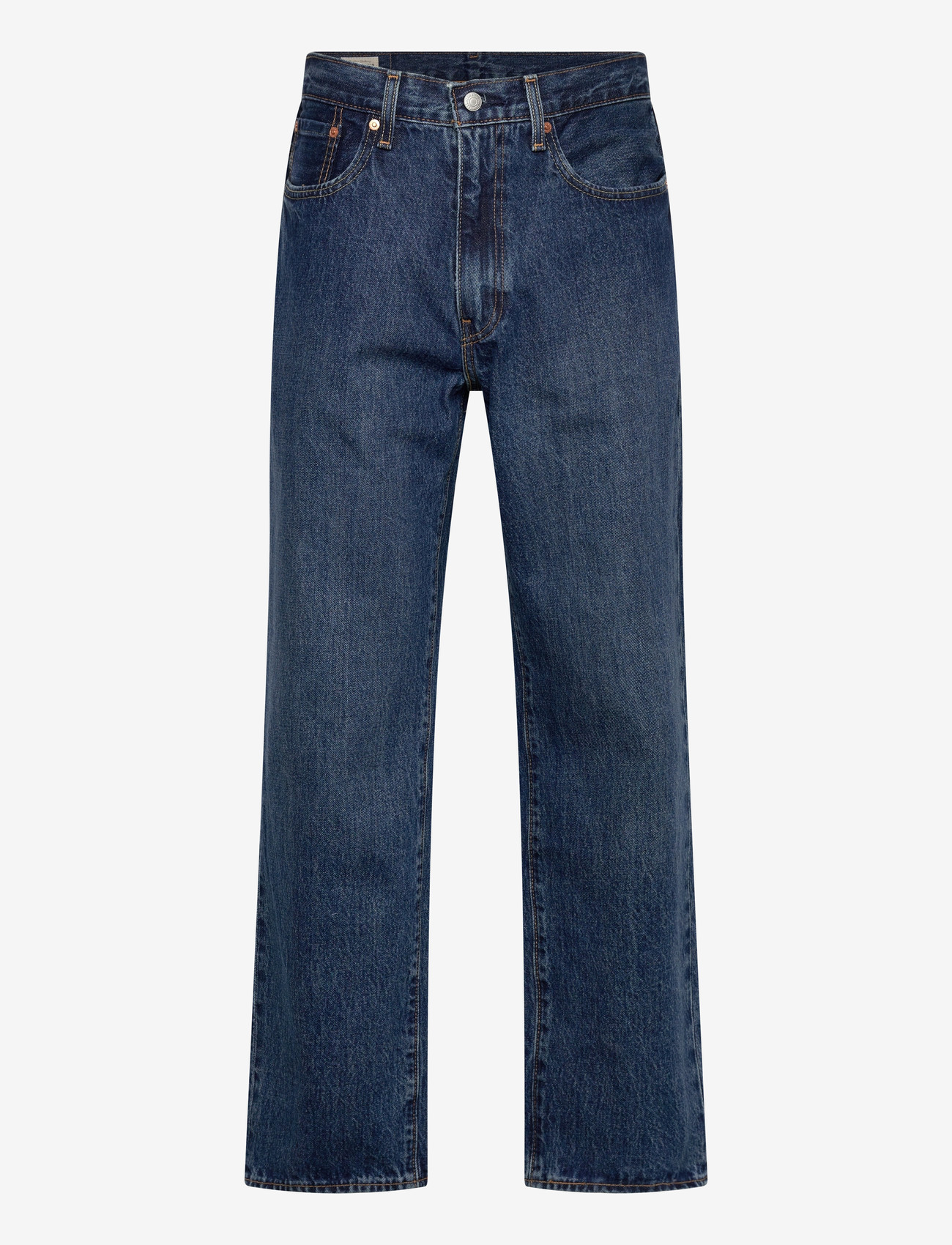Levi's® - 568 LOOSE STRAIGHT CHECK THE S - loose jeans - dark indigo - worn in - 0