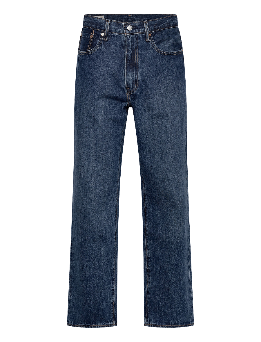 Levi's® - 568 LOOSE STRAIGHT CHECK THE S - loose jeans - dark indigo - worn in - 1