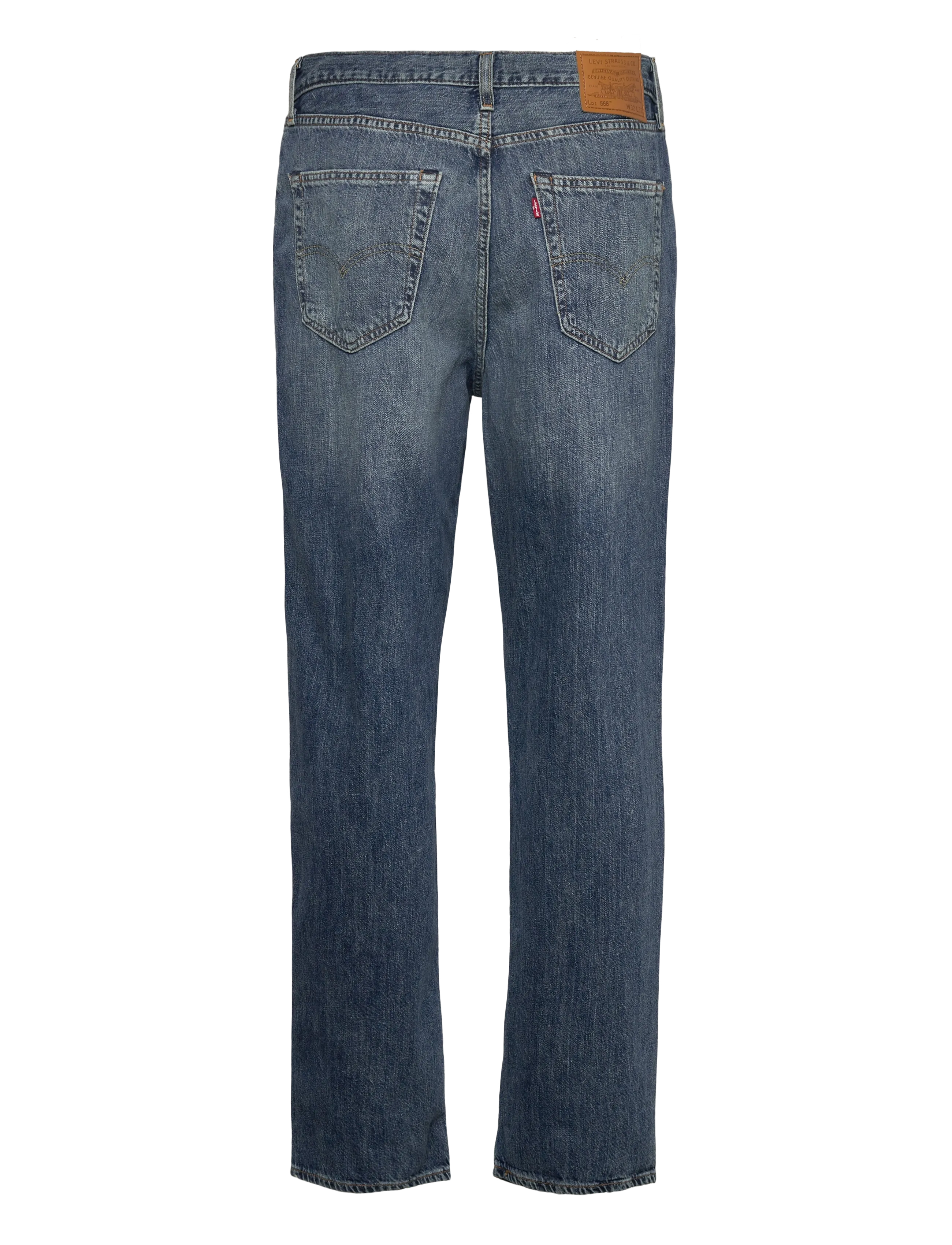 Levi's® - 568 LOOSE STRAIGHT HOW YOU FEE - tavalised teksad - dark indigo - worn in - 2