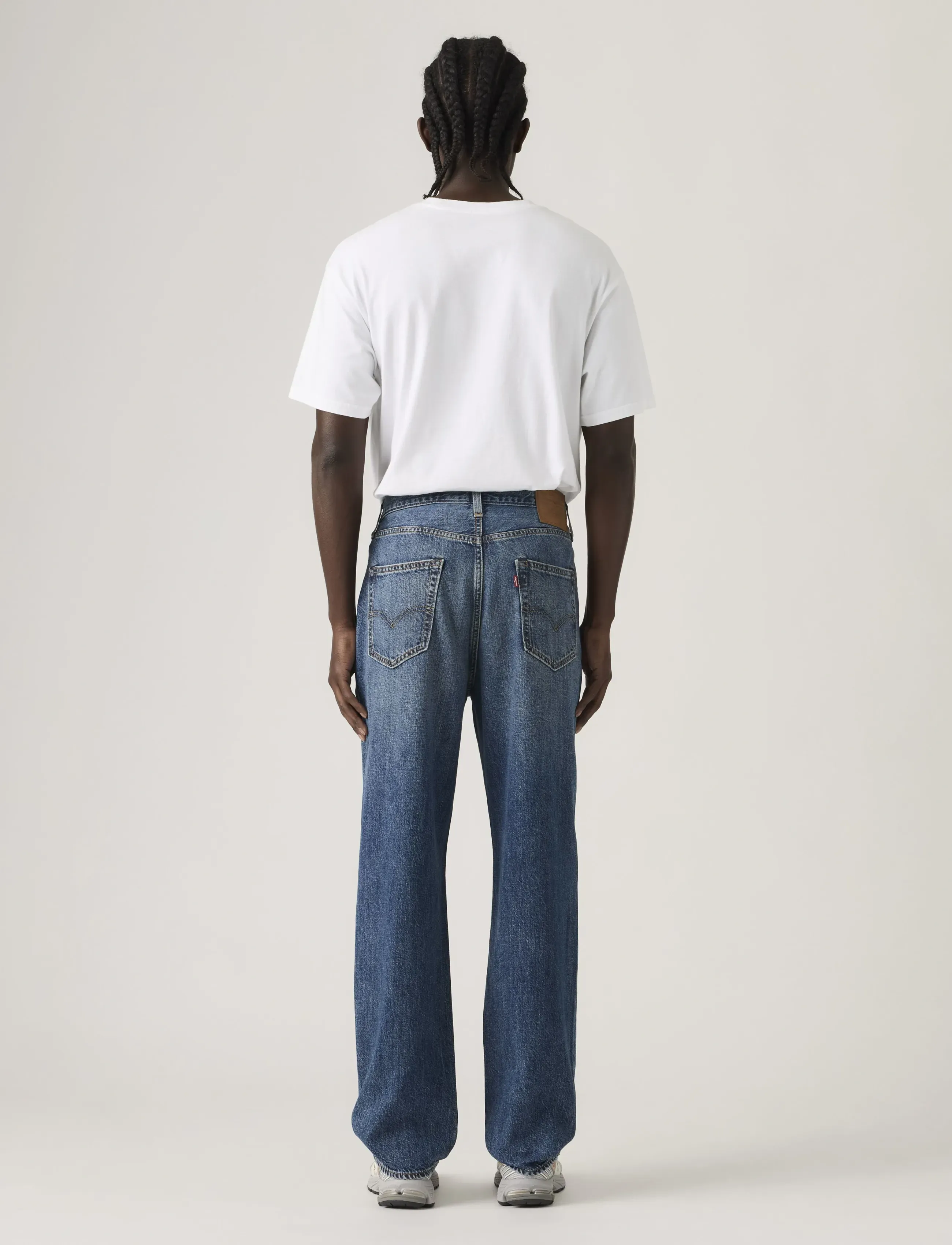 Levi's® - 568 LOOSE STRAIGHT HOW YOU FEE - tavalised teksad - dark indigo - worn in - 4