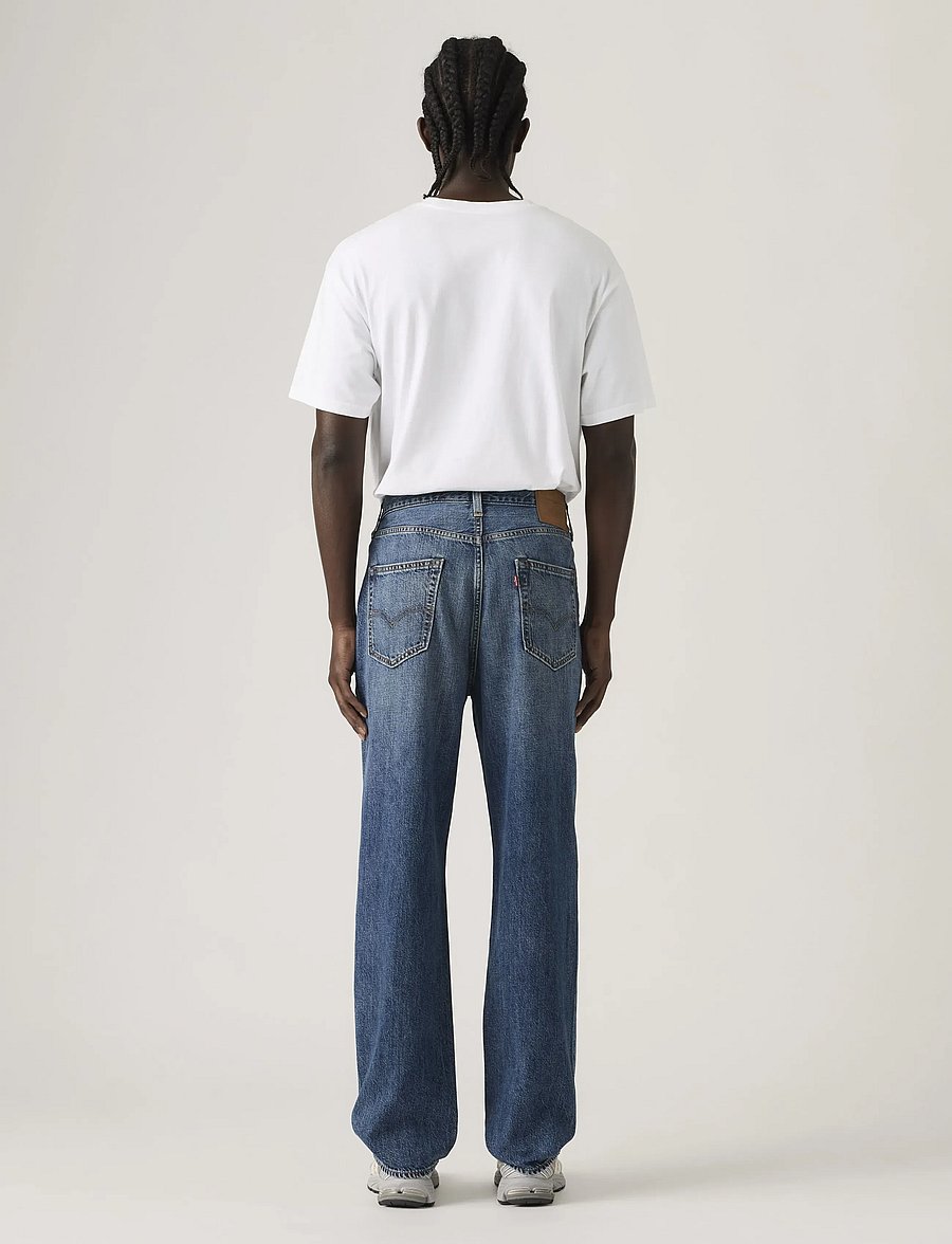 Levi's® - 568 LOOSE STRAIGHT HOW YOU FEE - tavalised teksad - dark indigo - worn in - 4