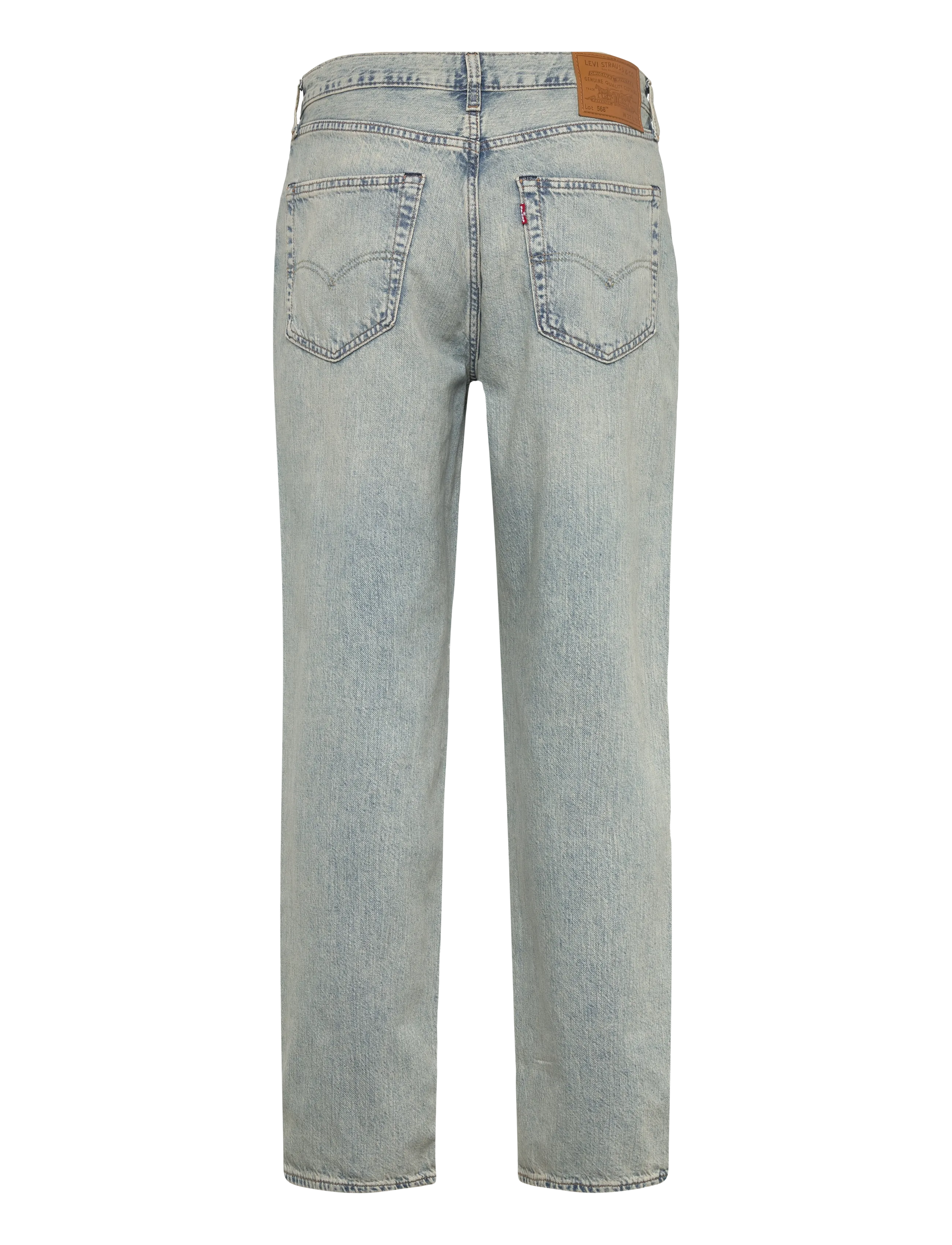 Levi's® - 568 LOOSE STRAIGHT HEAVY METAL - loose jeans - med indigo - worn in - 2