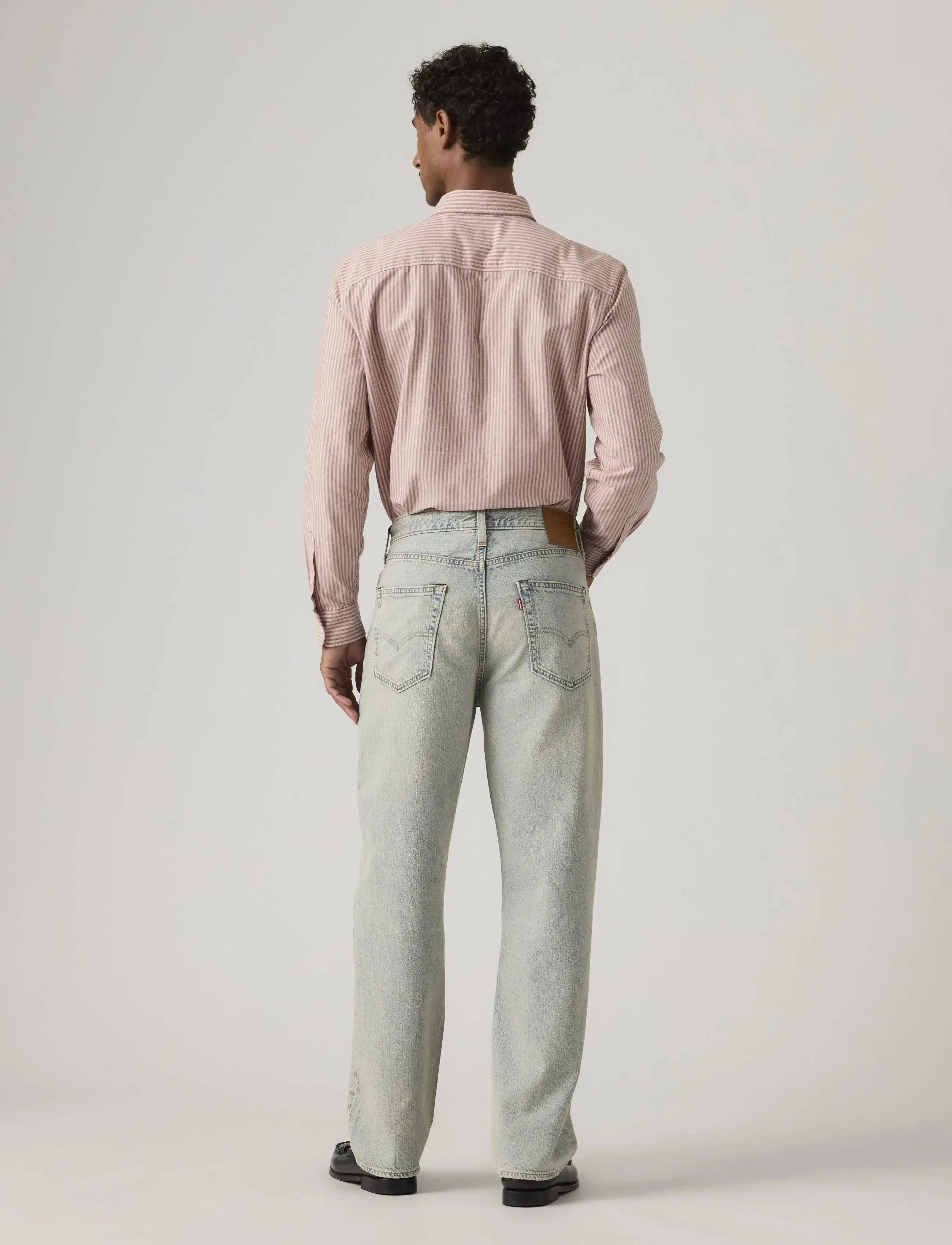 Levi's® - 568 LOOSE STRAIGHT HEAVY METAL - loose jeans - med indigo - worn in - 4