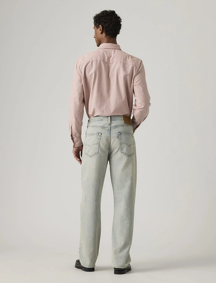Levi's® - 568 LOOSE STRAIGHT HEAVY METAL - loose jeans - med indigo - worn in - 4