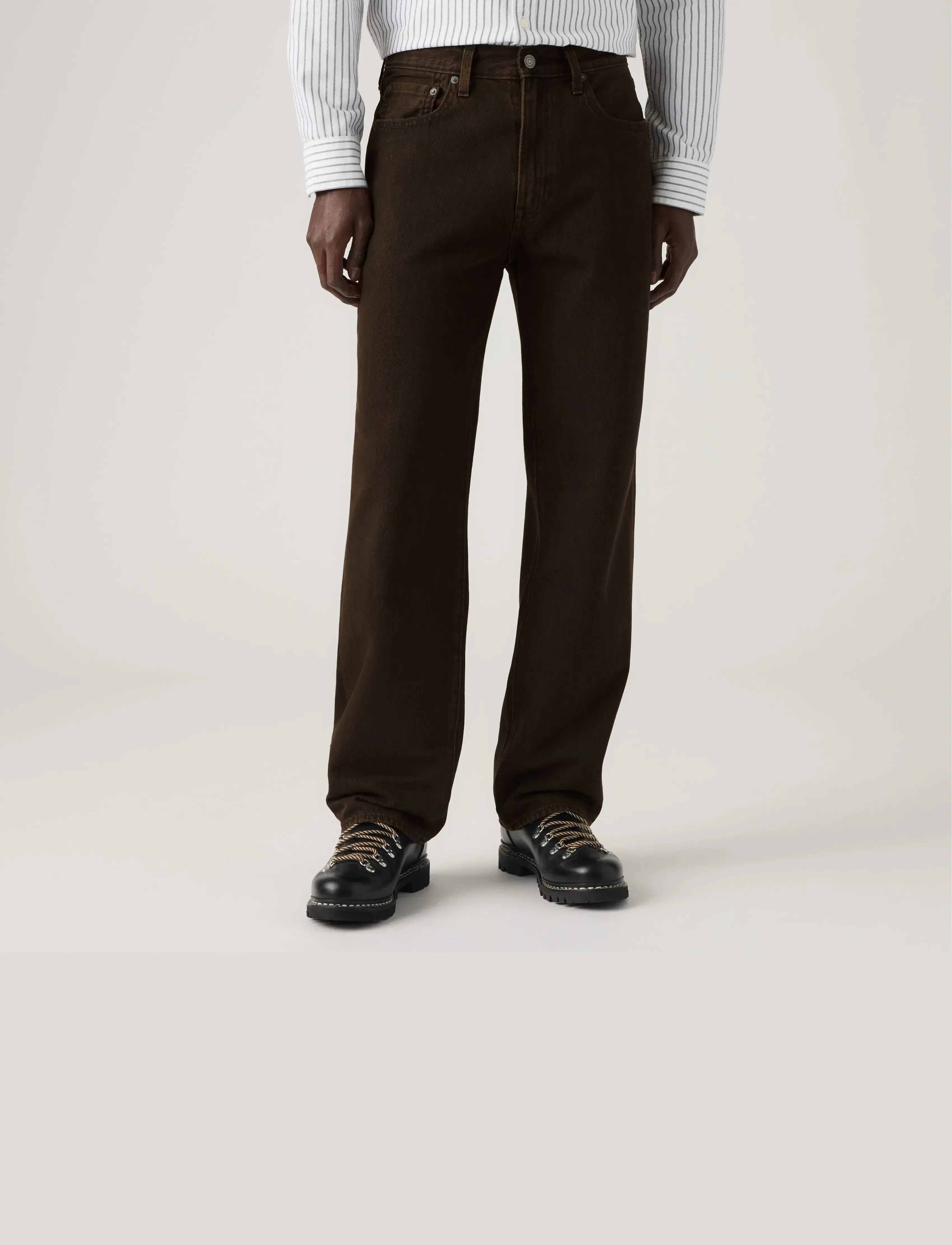 Levi's® - 568 LOOSE STRAIGHT MUDSLIDES O - trousers & jeans - browns - 3