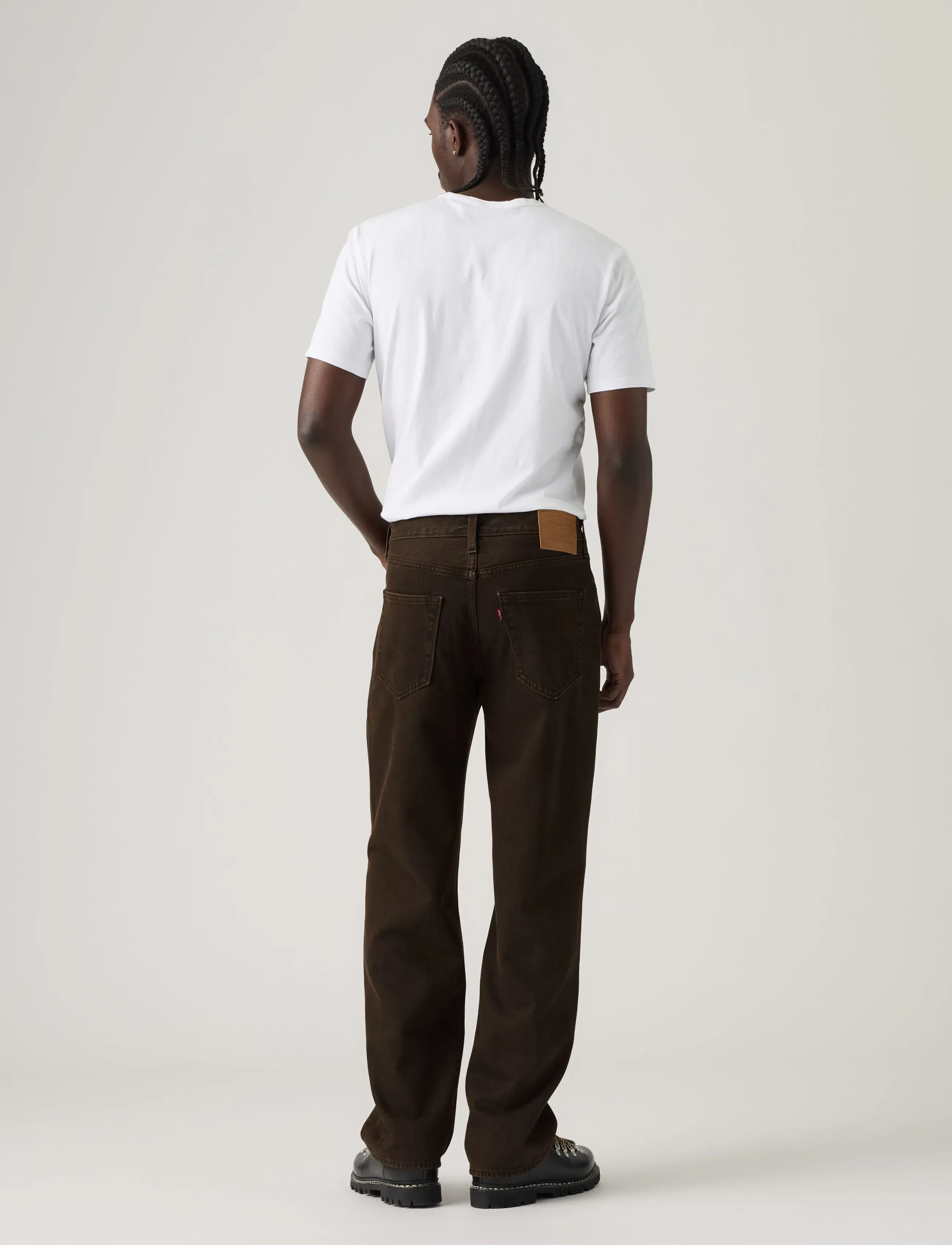 Levi's® - 568 LOOSE STRAIGHT MUDSLIDES O - trousers & jeans - browns - 4