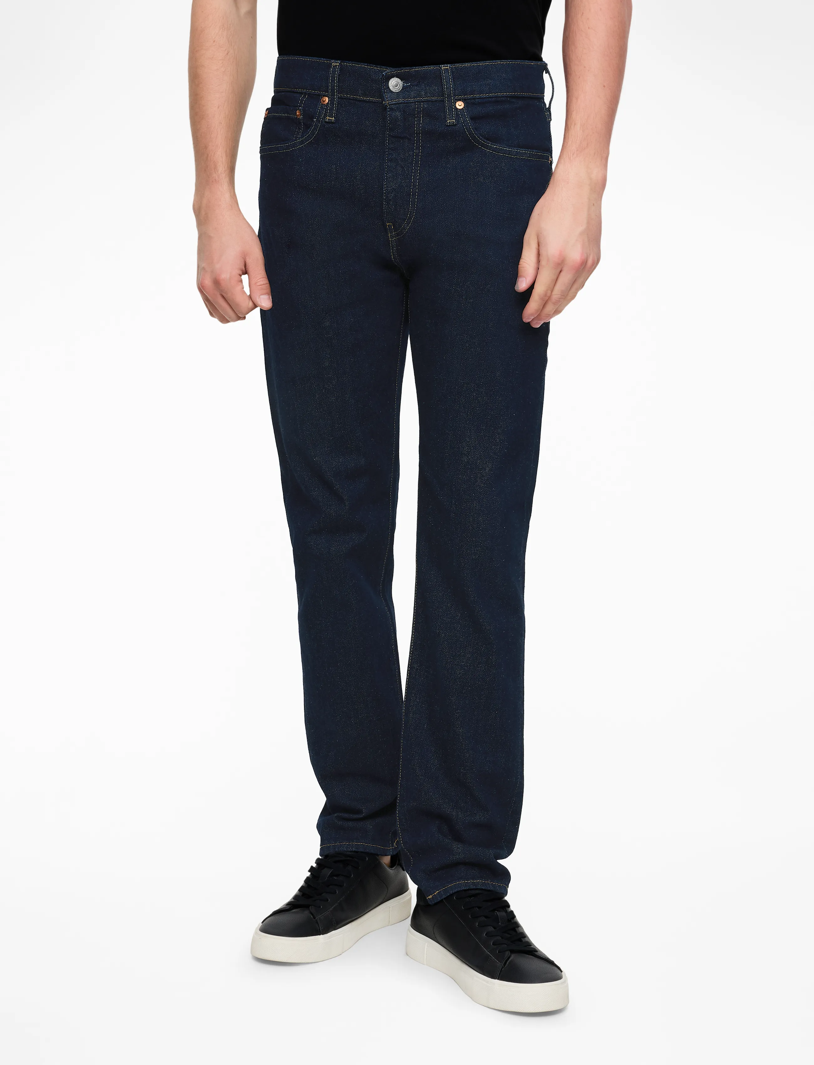 Levi's® 502 TAPER ROCK COD - Jeans - DARK INDIGO - FLAT FINISH / blue