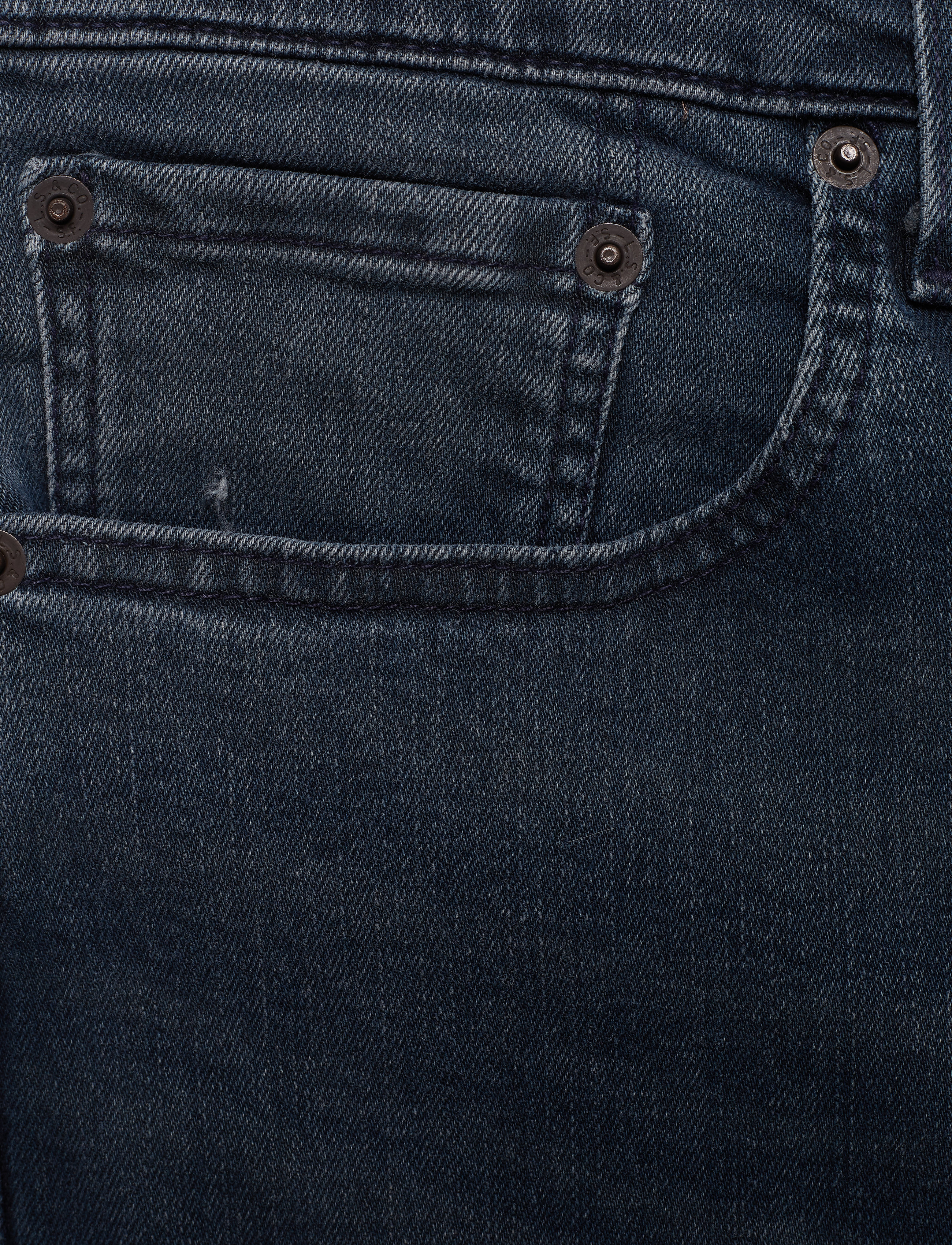 LEVI´S Men - 502 REGULAR TAPER CREEPING THY - light indigo - worn in - 2