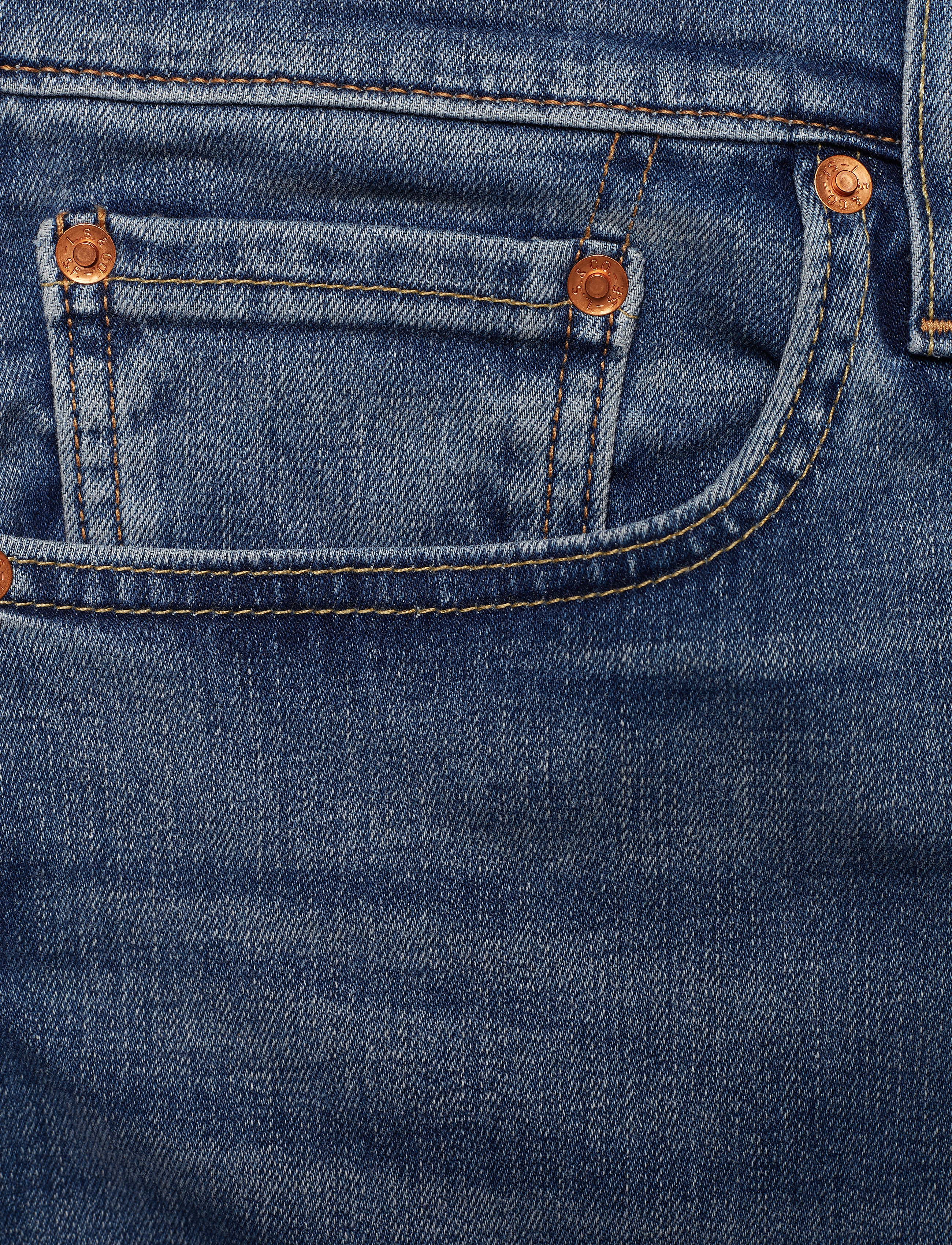LEVI´S Men - 502 TAPER BALTIC ADAPT - med indigo - worn in - 2