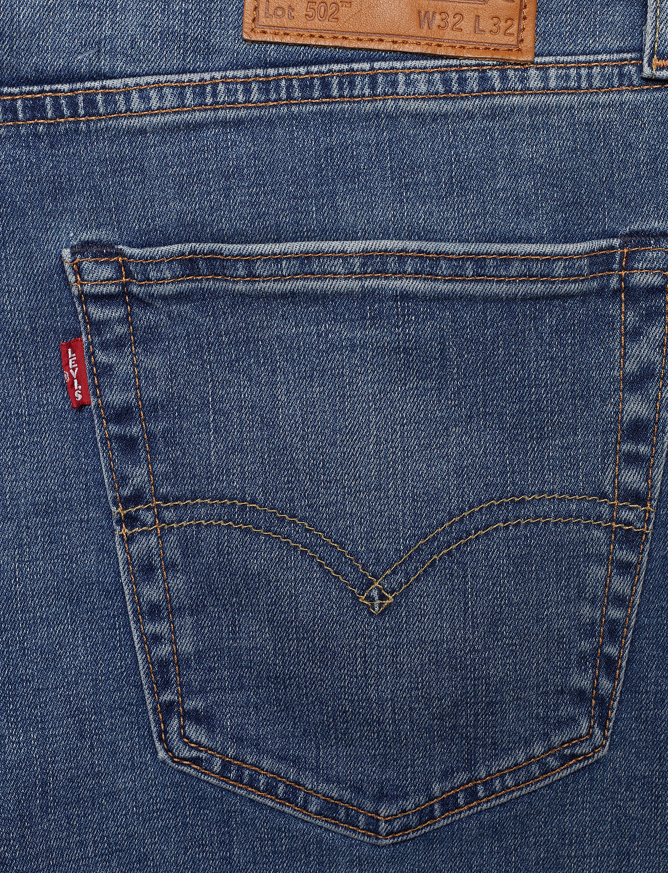 LEVI´S Men - 502 TAPER BALTIC ADAPT - med indigo - worn in - 4