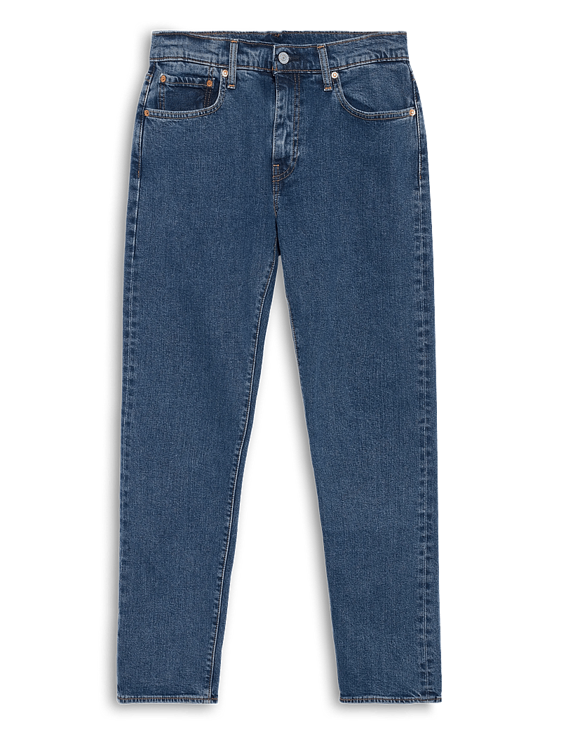 Levi's® - 502 TAPER STONEWASH STRETCH T2 - tapered jeans - med indigo - flat finish - 1