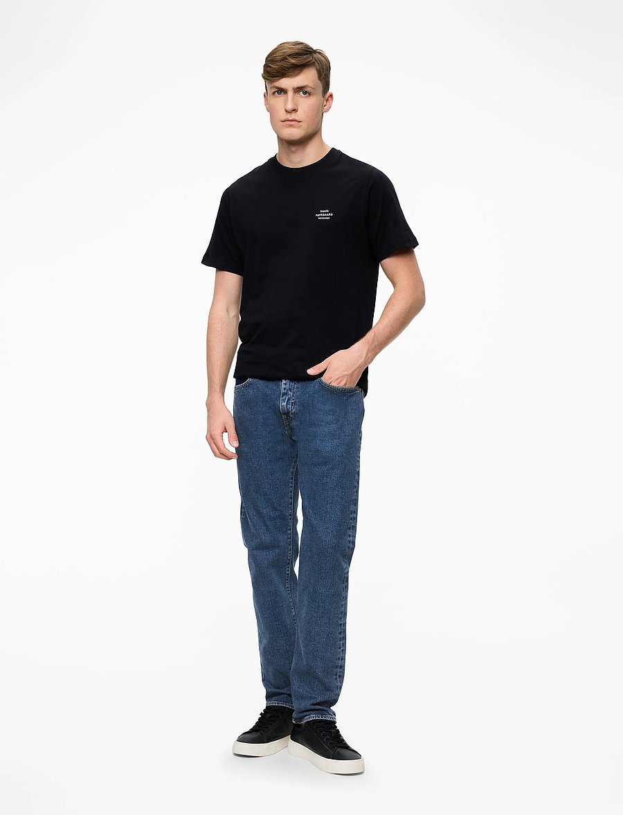 Levi's® - 502 TAPER STONEWASH STRETCH T2 - tapered jeans - med indigo - flat finish - 2