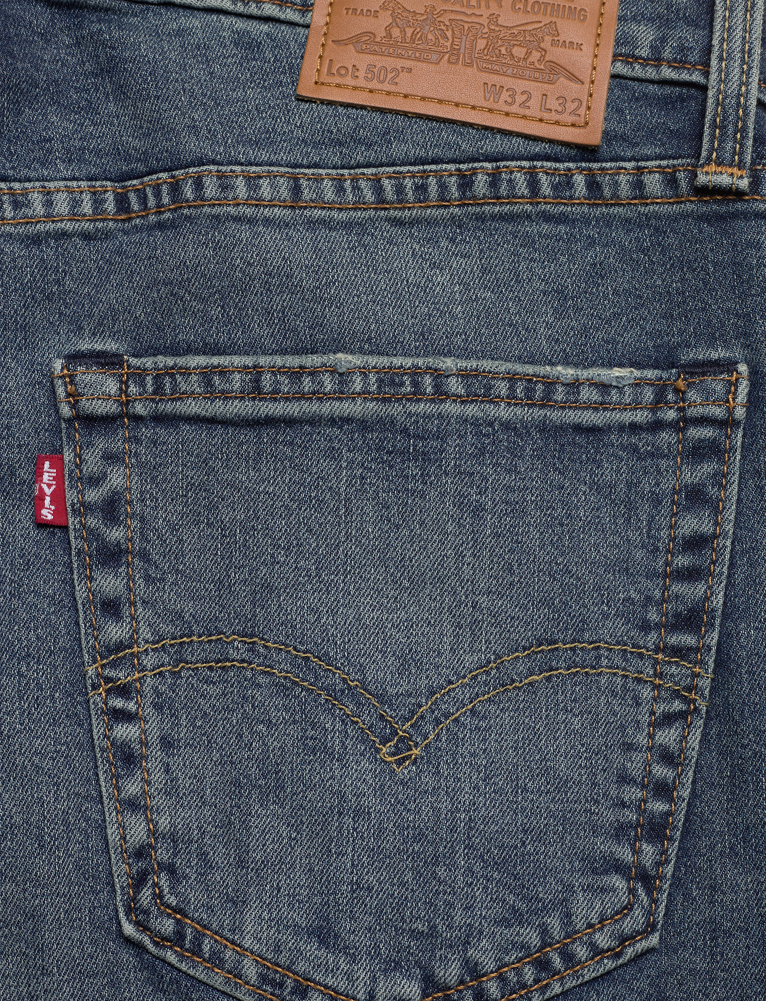 Levi's® - 502 TAPER WALTER T2 - med indigo - worn in - 4