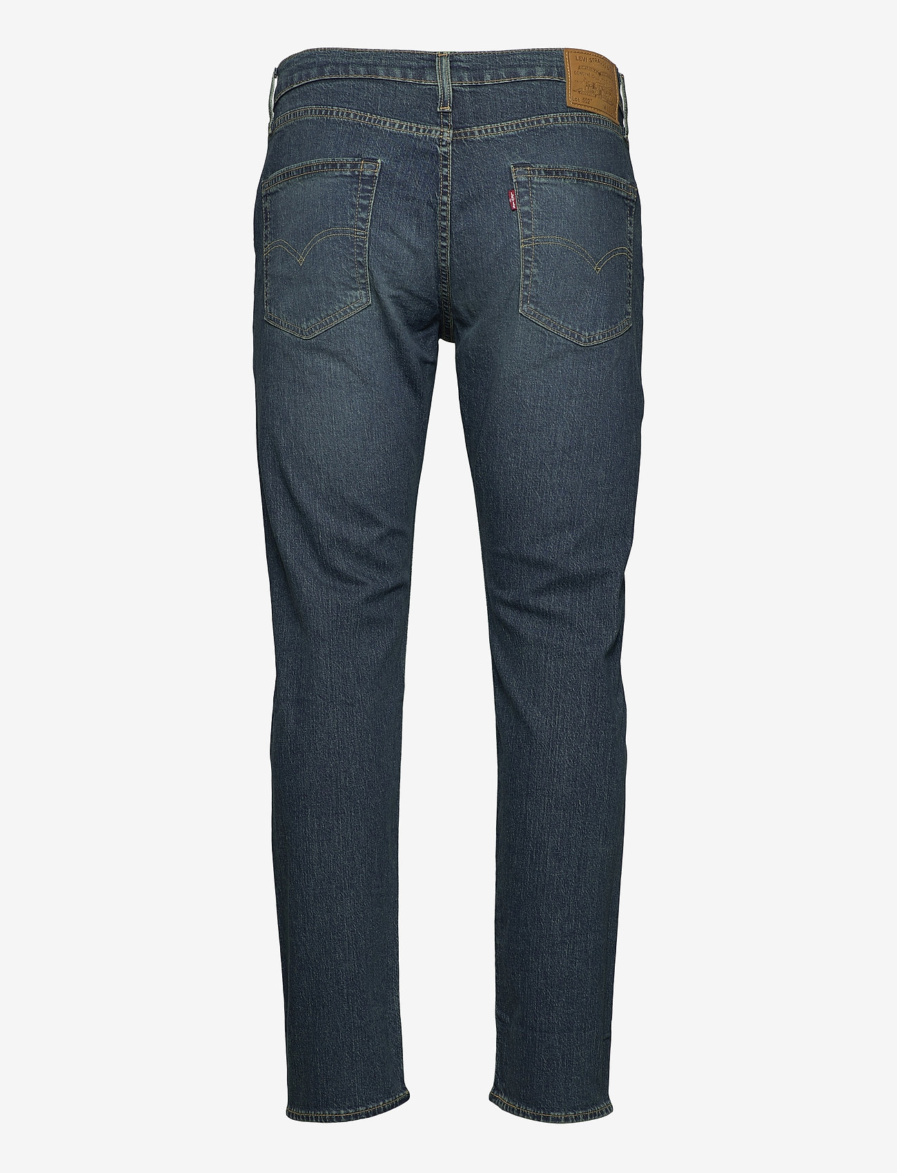 LEVI´S Men - 502 TAPER EAZY SHOCK GREEN - dark indigo - worn in - 1