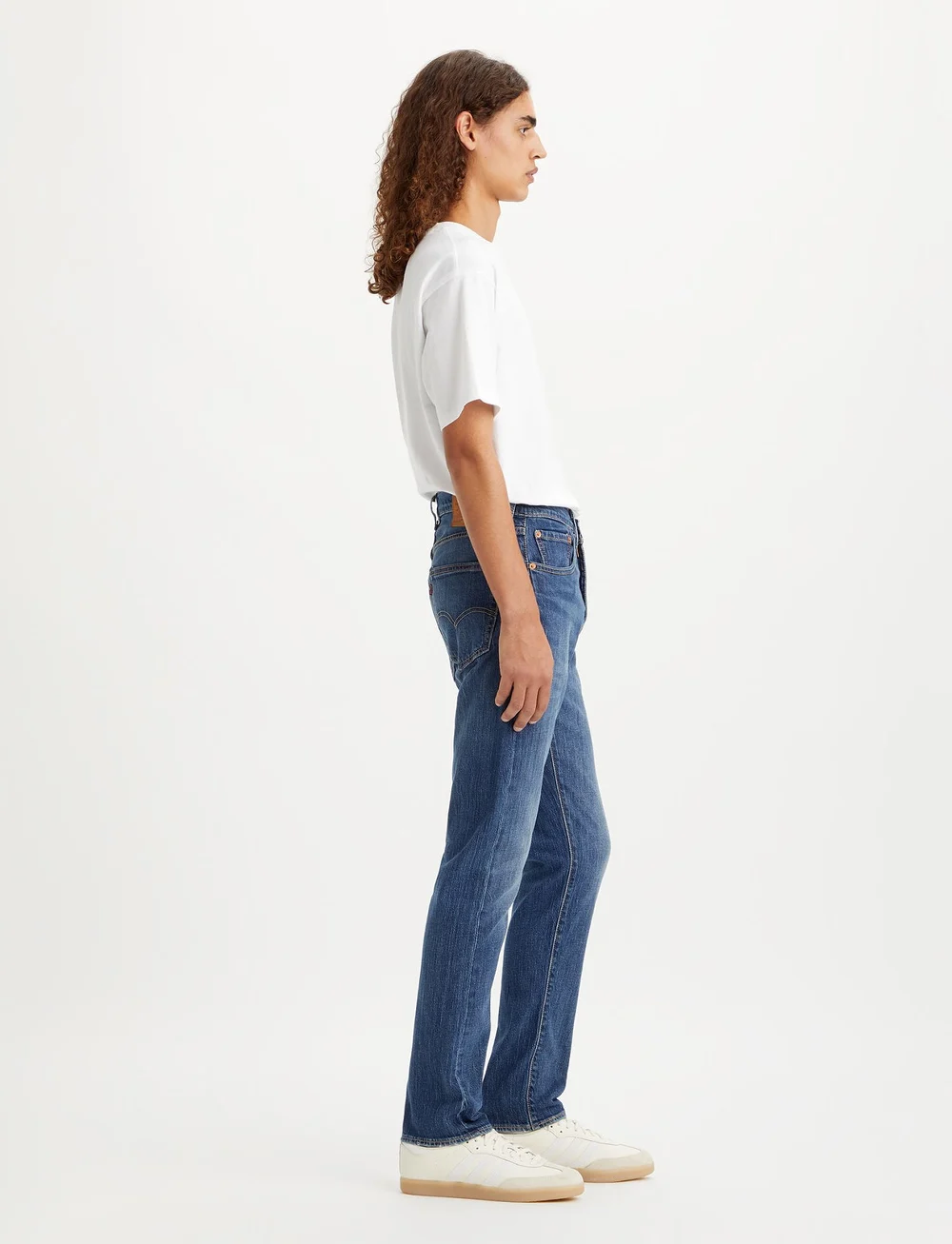 Levi's® - 502 TAPER SHITAKE - tapered jeans - med indigo - worn in - 5