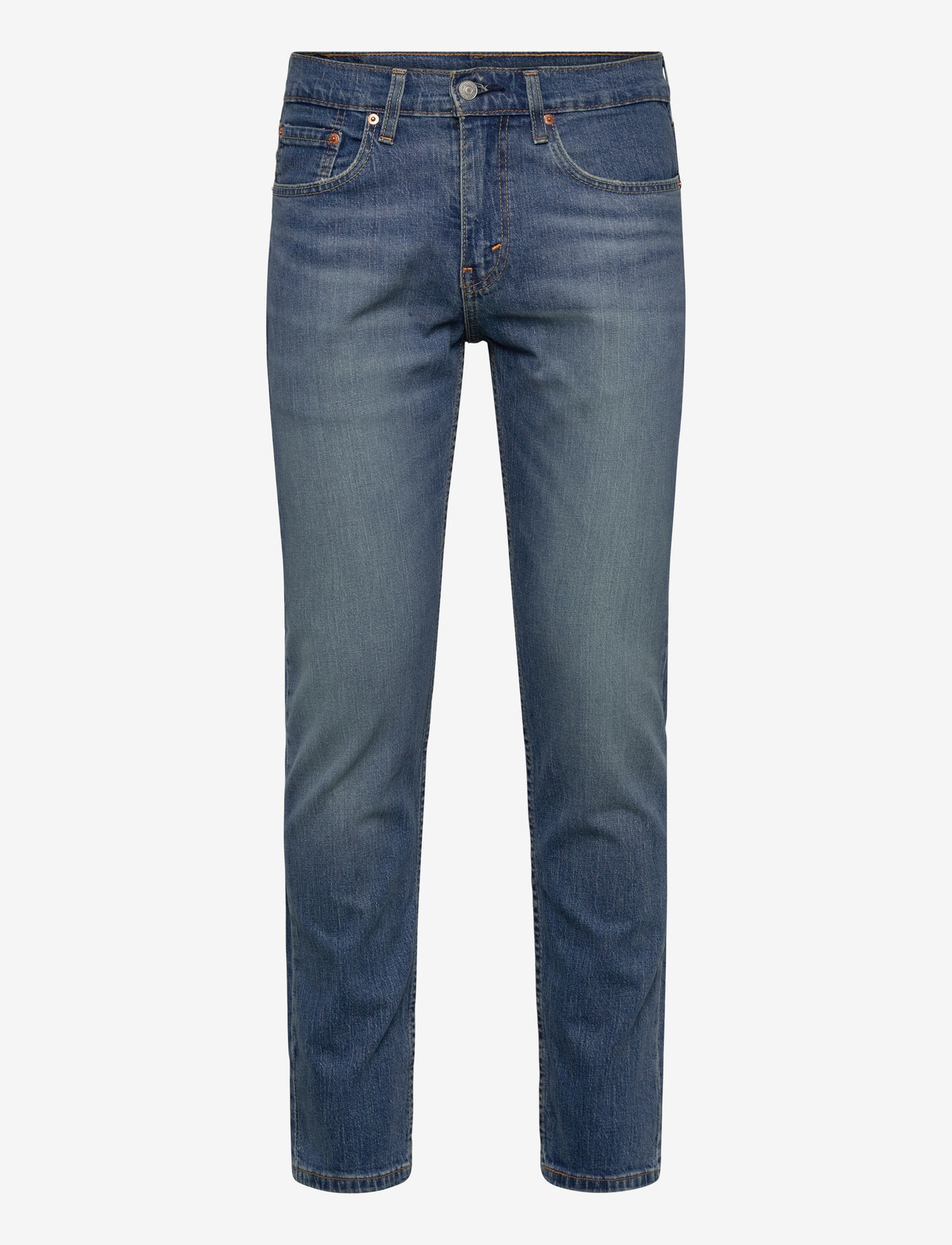 Levi's® - 502 TAPER AND ANOTHER ONE - hosen & jeans - med indigo - worn in - 1