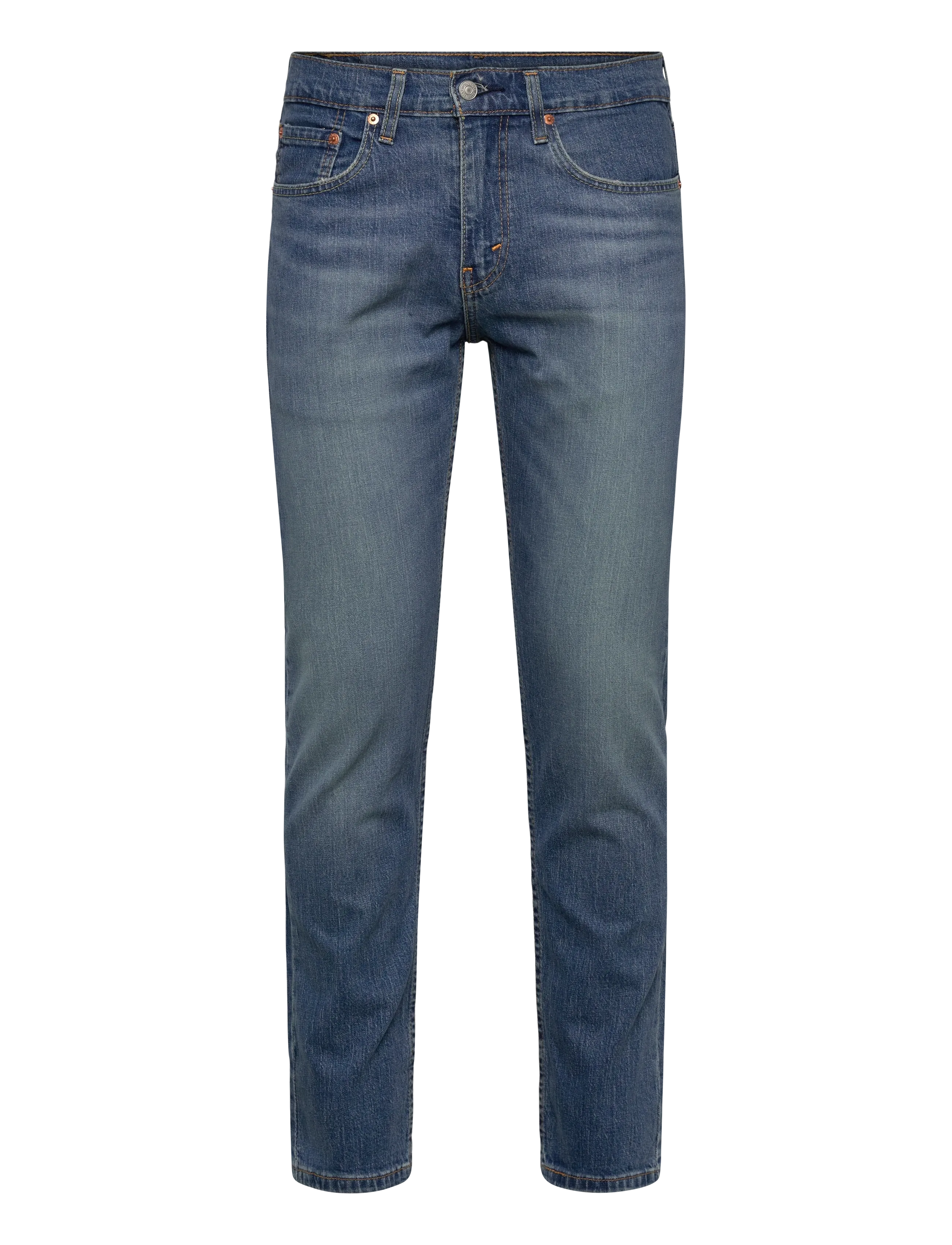 Levi's® 502 TAPER AND ANOTHER ONE - Jeans - MED INDIGO - WORN IN / blue