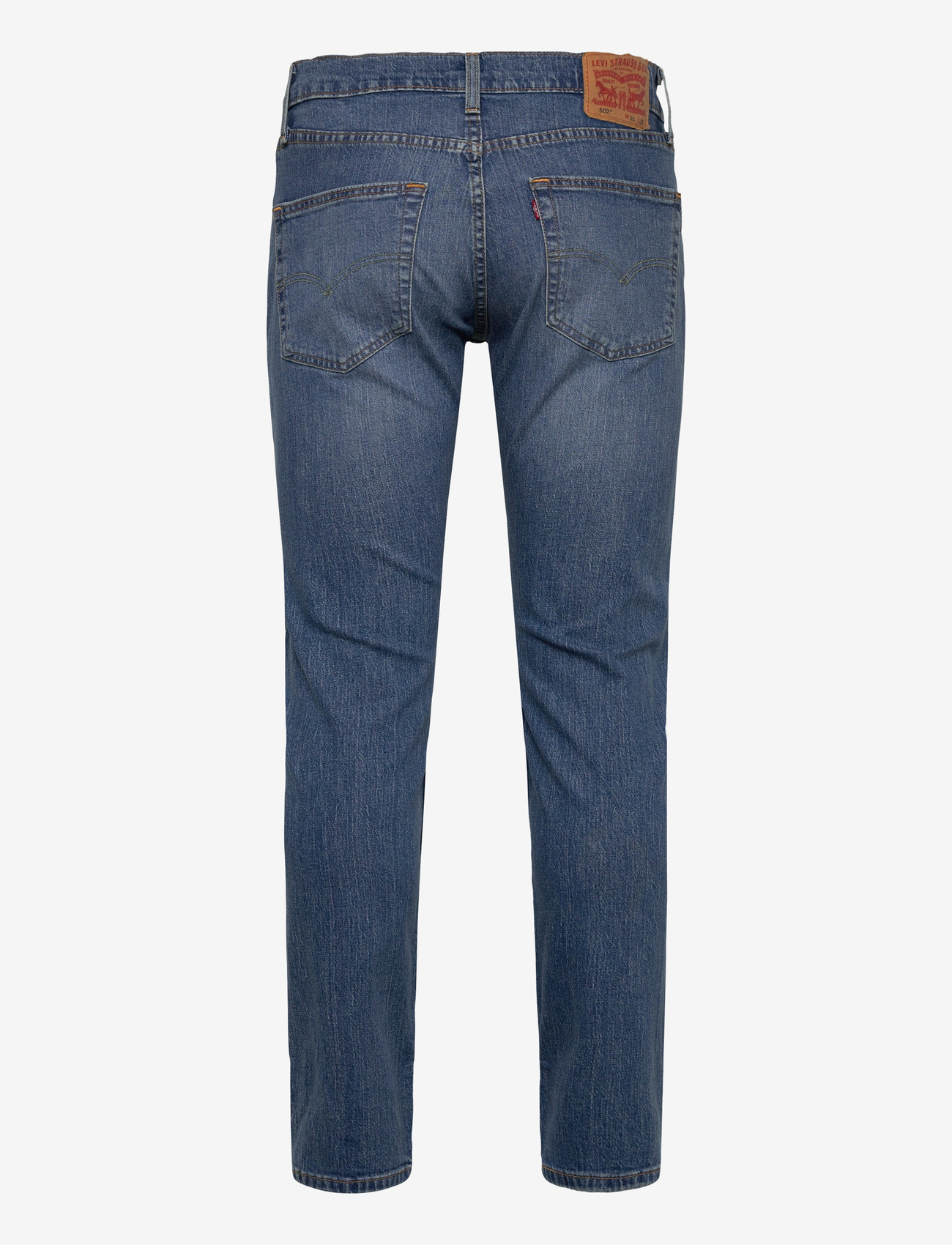 Levi's® - 502 TAPER AND ANOTHER ONE - hosen & jeans - med indigo - worn in - 2