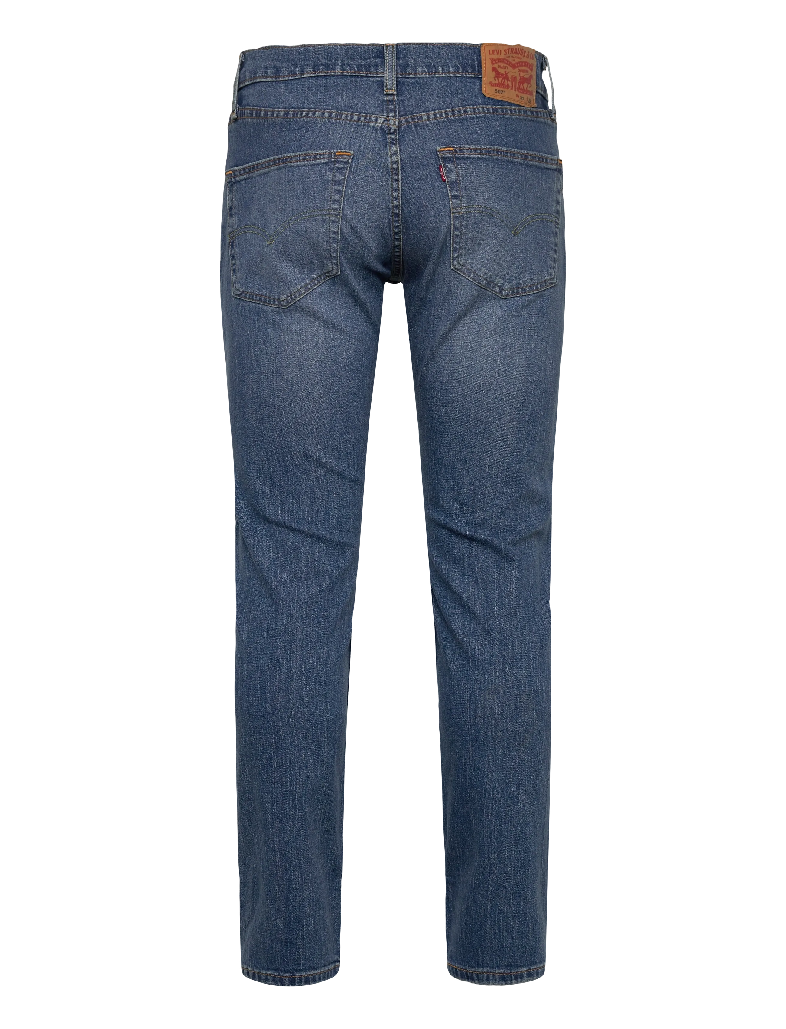 Levi's® - 502 TAPER AND ANOTHER ONE - broeken & jeans - med indigo - worn in - 2