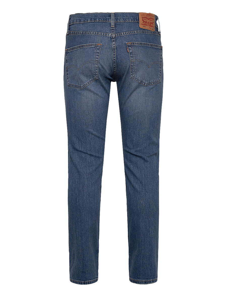 Levi's® - 502 TAPER AND ANOTHER ONE - tapered jeans - med indigo - worn in - 2