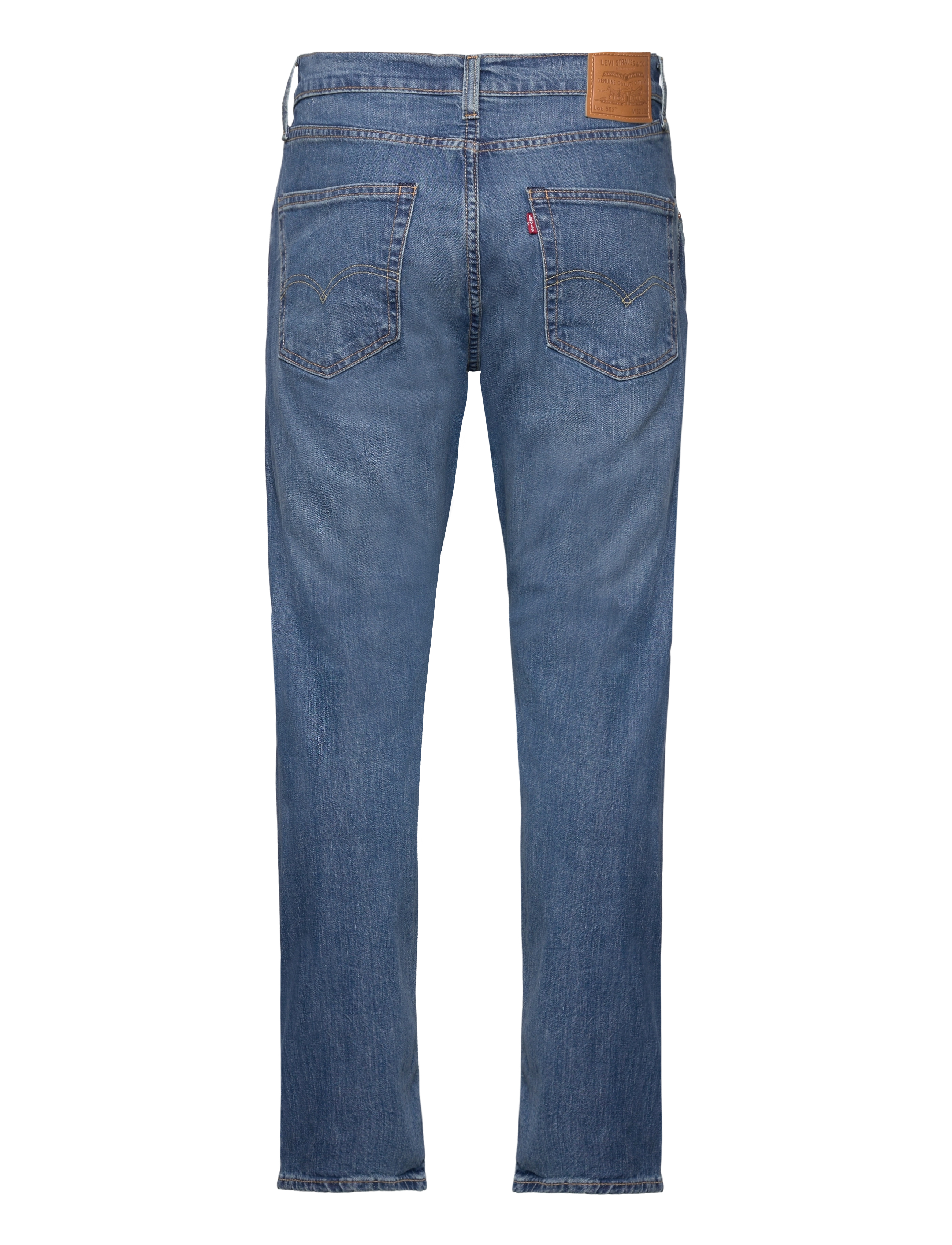 Levi's® - 502 TAPER HERE FOR A WHILE - med indigo - worn in - 1